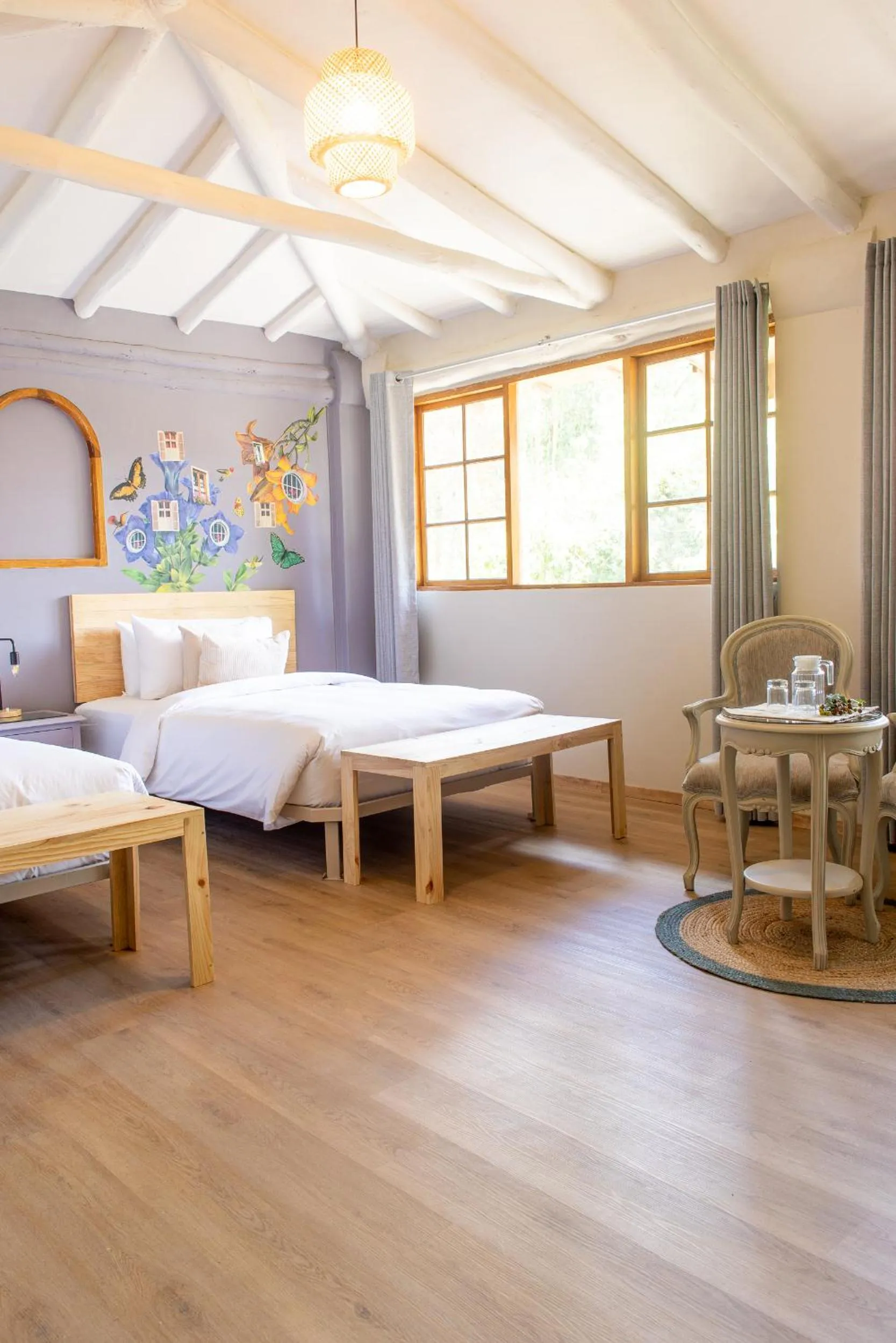 Bed in Tariq Sacred Valley