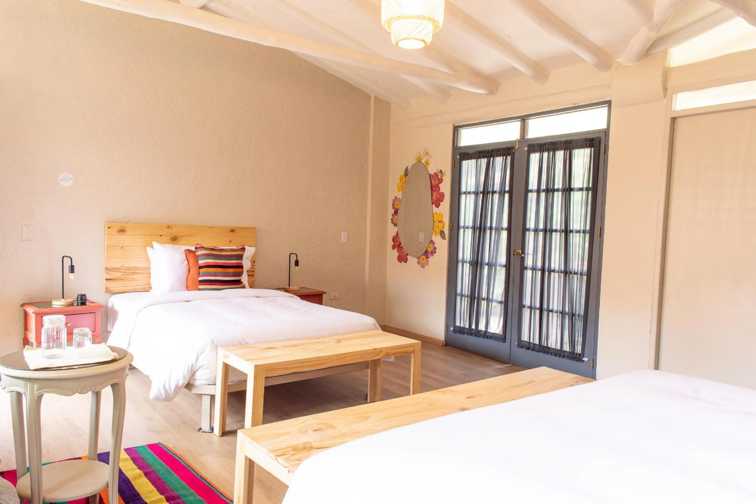 Bed in Tariq Sacred Valley