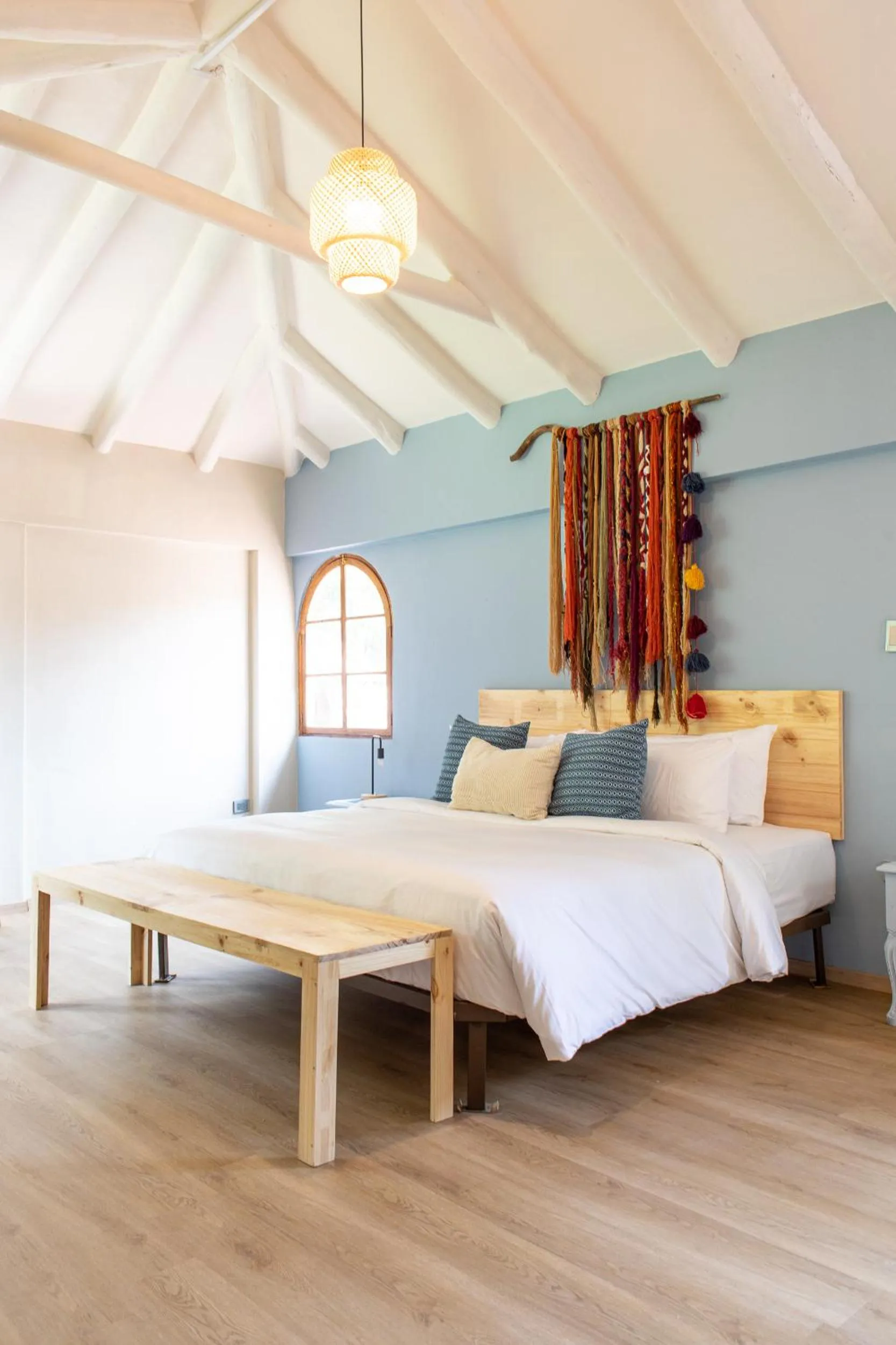 Bed in Tariq Sacred Valley