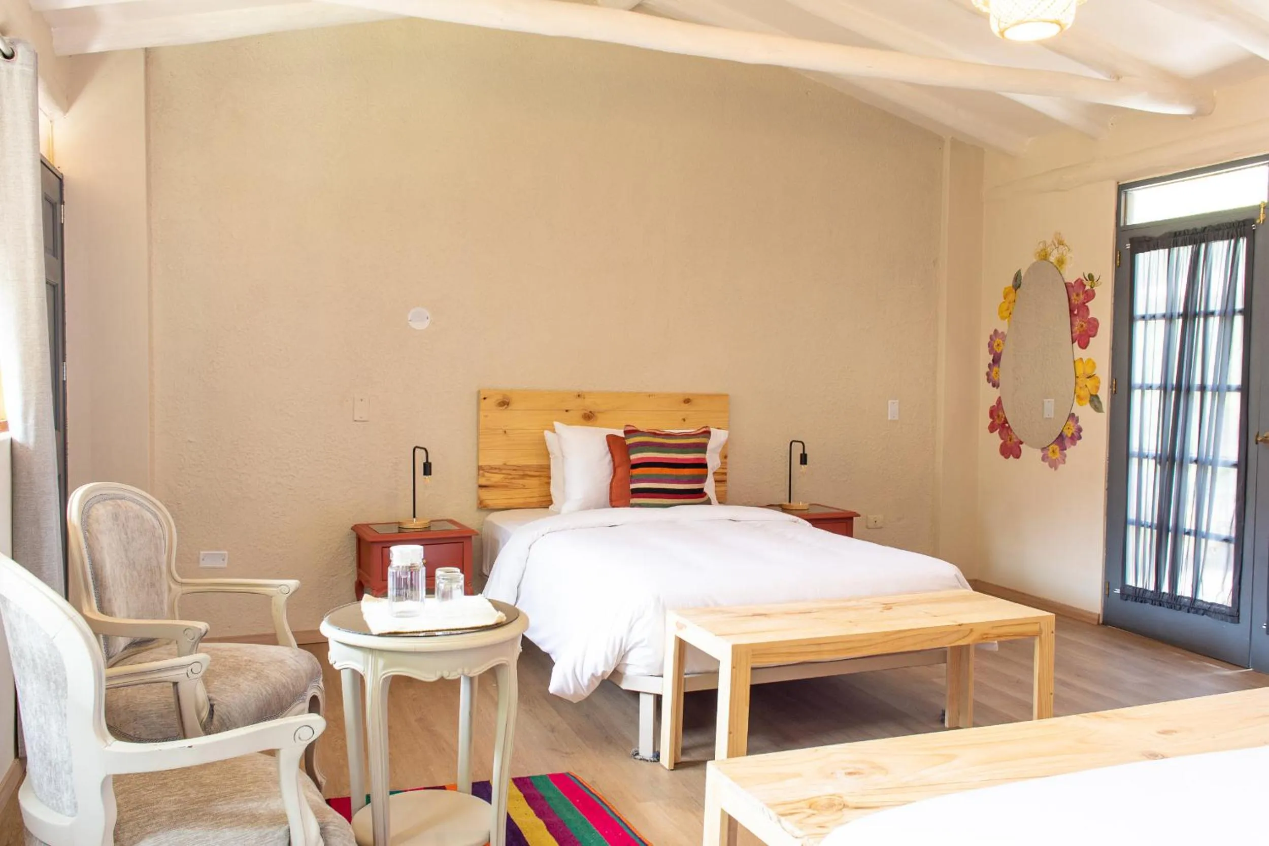 Bed in Tariq Sacred Valley