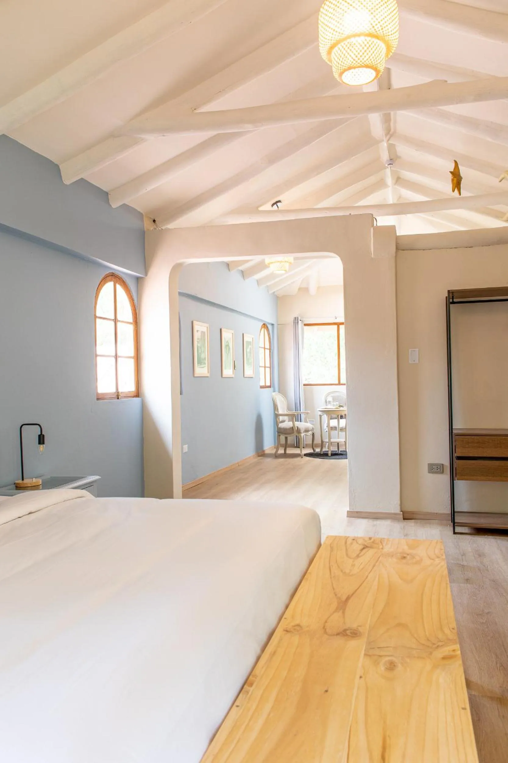 Bed in Tariq Sacred Valley