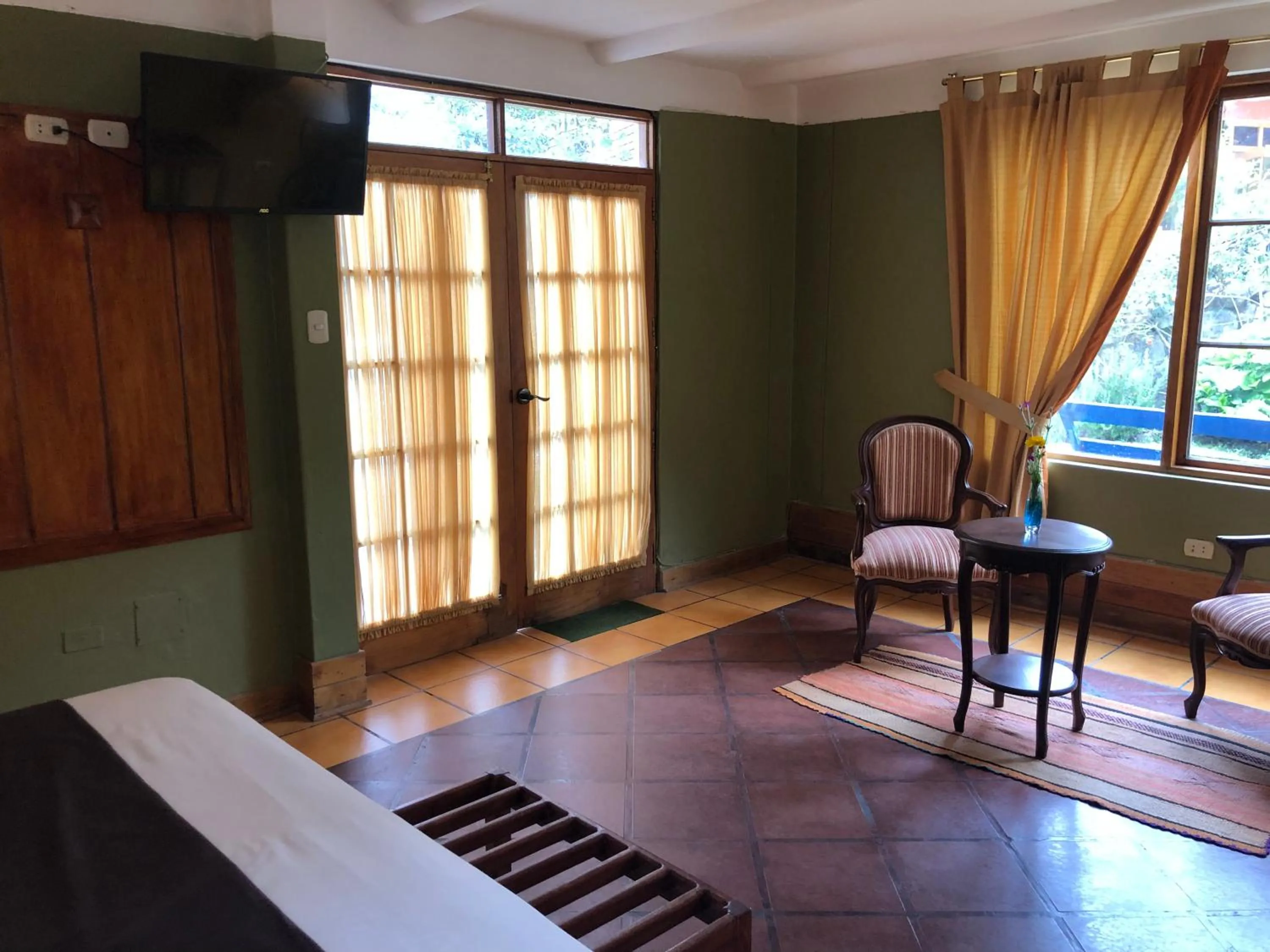 Living room in Hotel Pisonay Pueblo