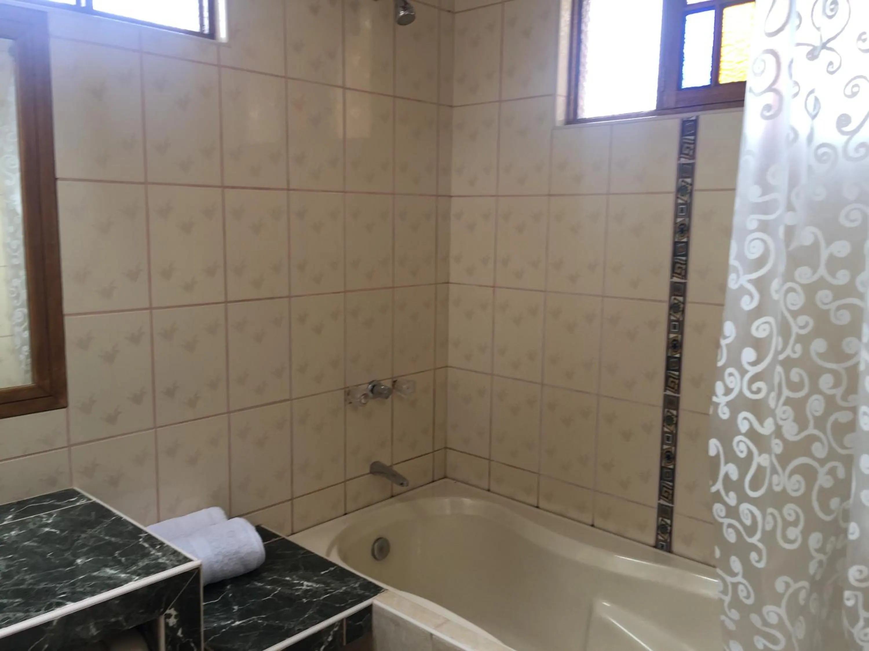 Bathroom in Hotel Pisonay Pueblo