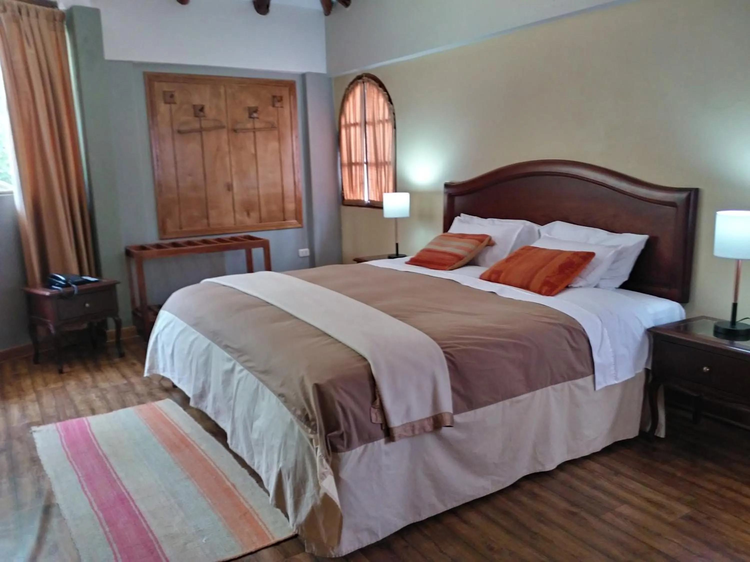 Bedroom, Bed in Hotel Pisonay Pueblo