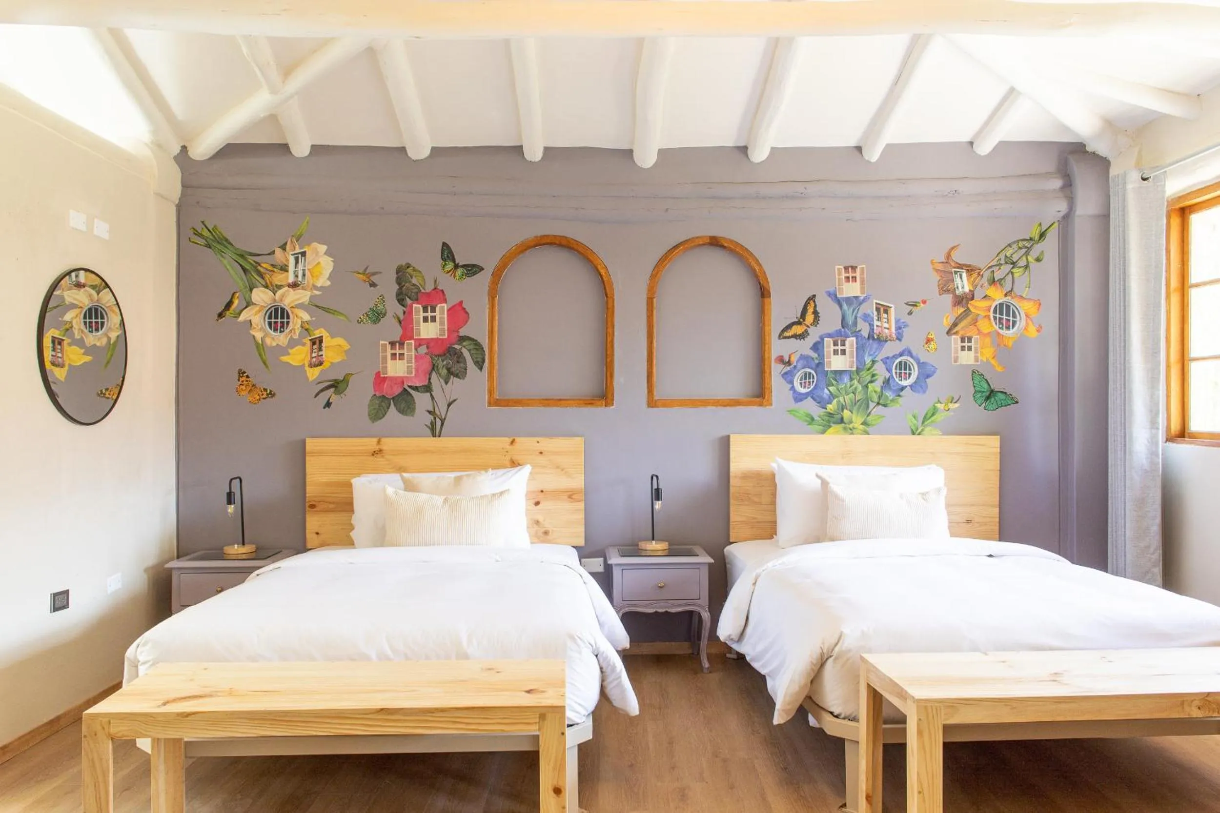 Bed in Tariq Sacred Valley