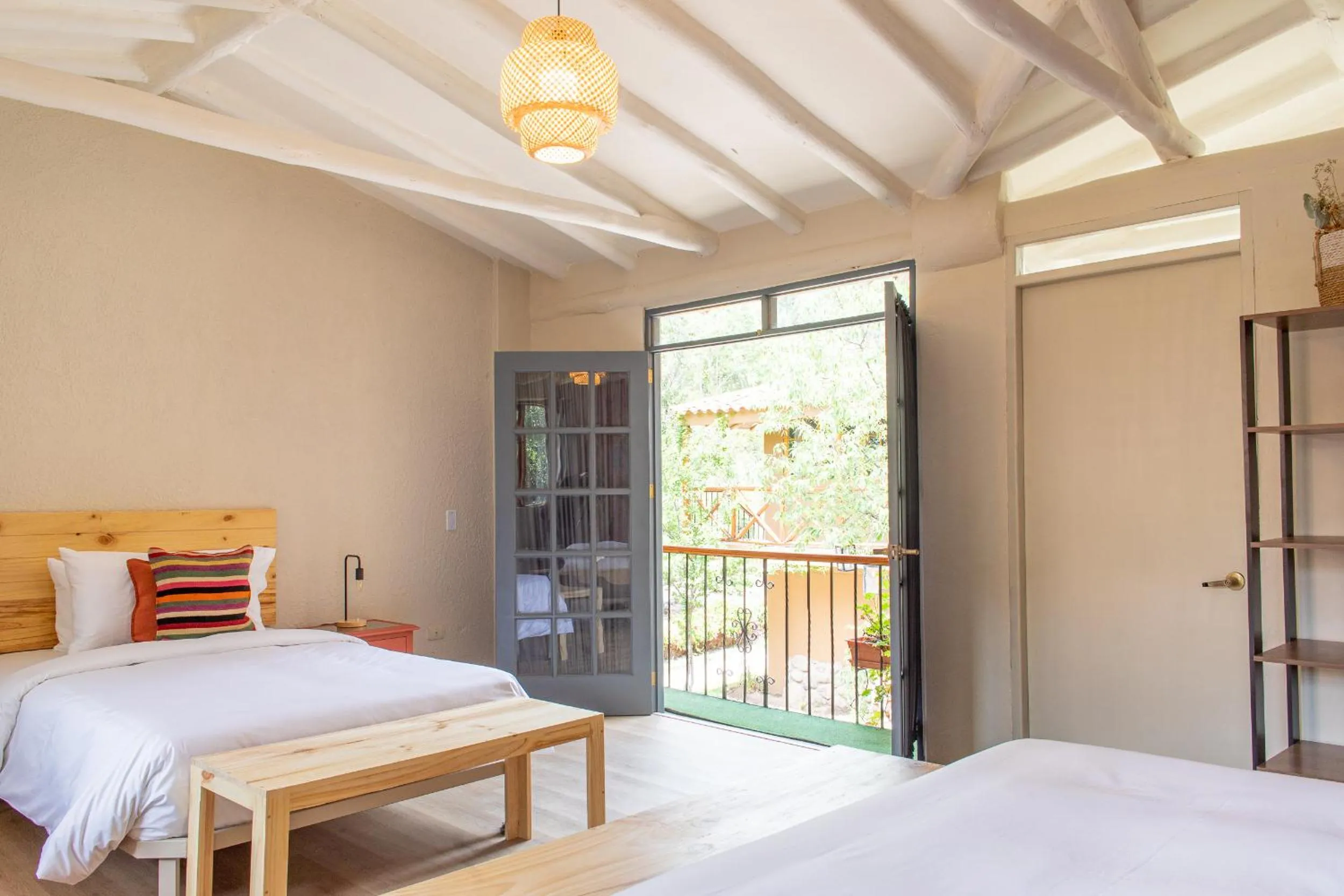 Bed in Tariq Sacred Valley