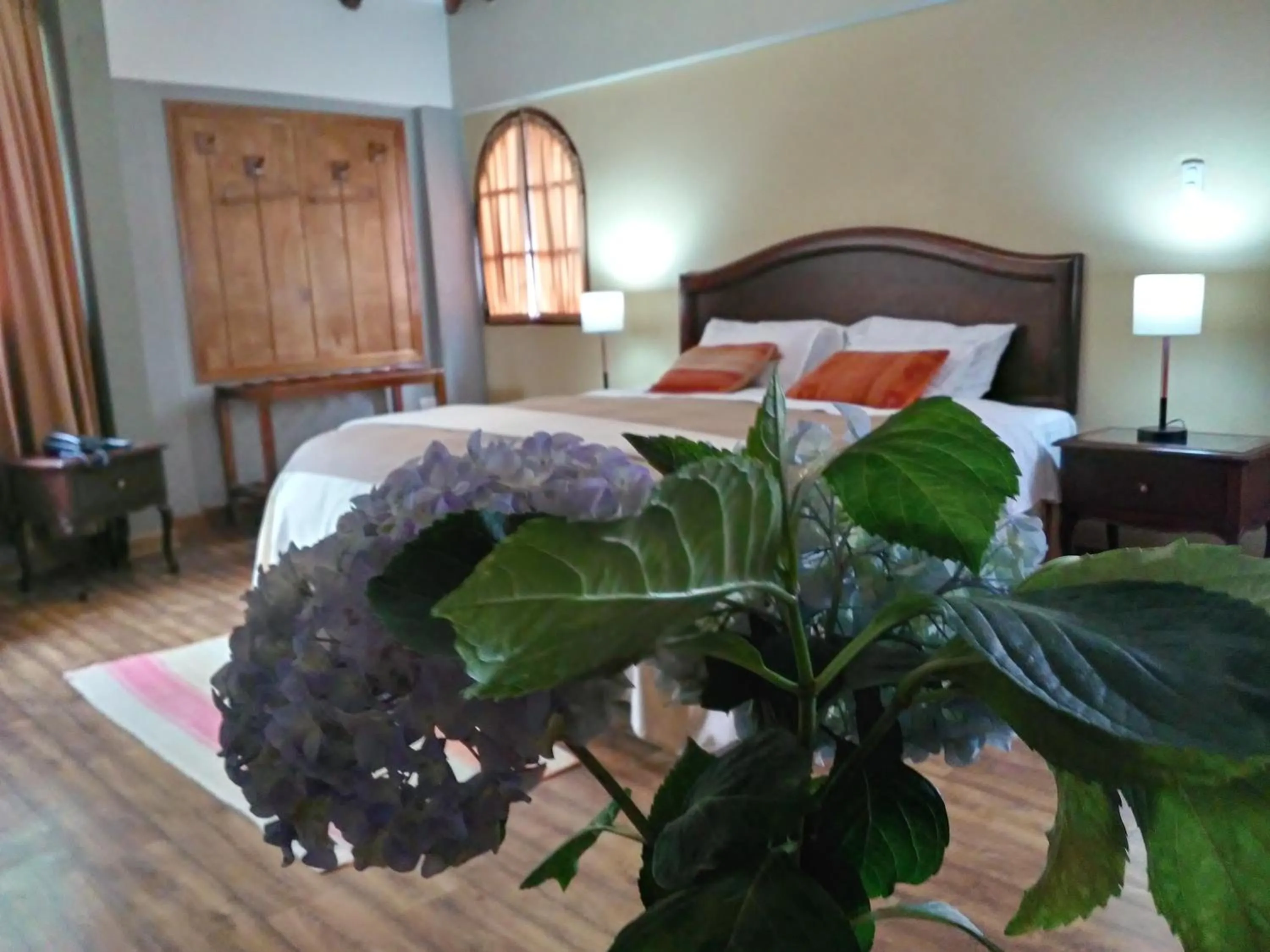 Bedroom, Bed in Hotel Pisonay Pueblo