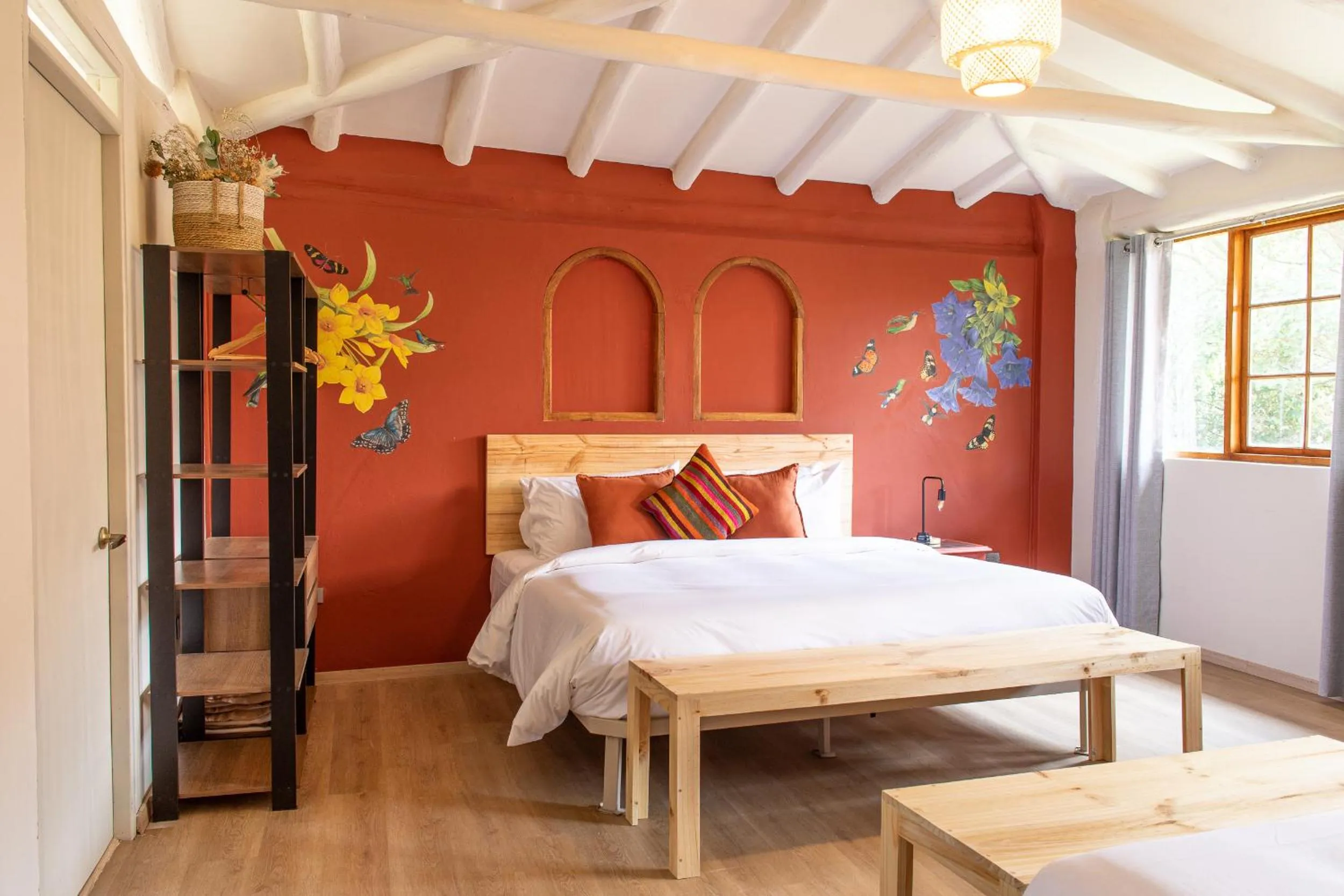 Bed in Tariq Sacred Valley