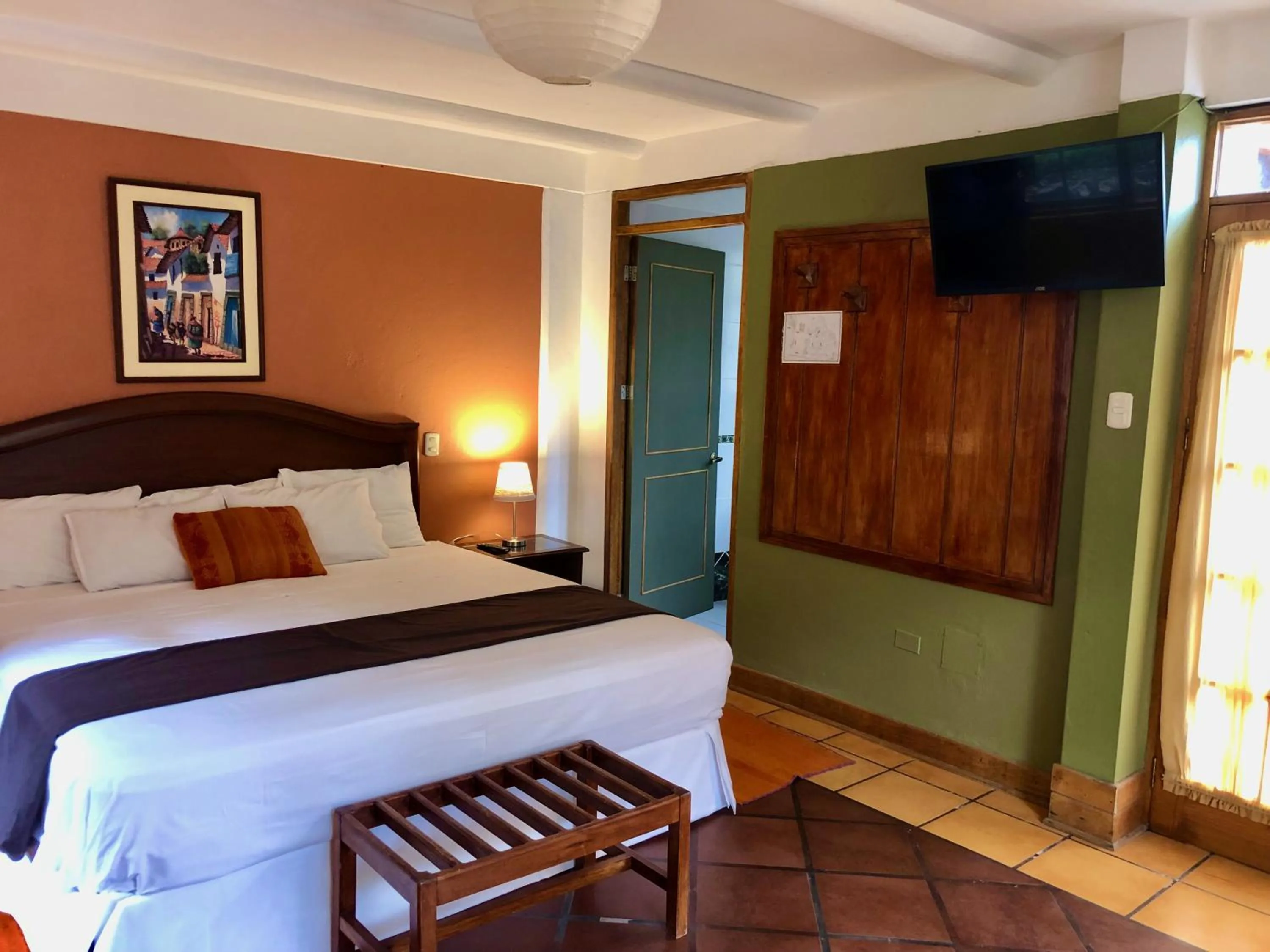 Bedroom, Bed in Hotel Pisonay Pueblo