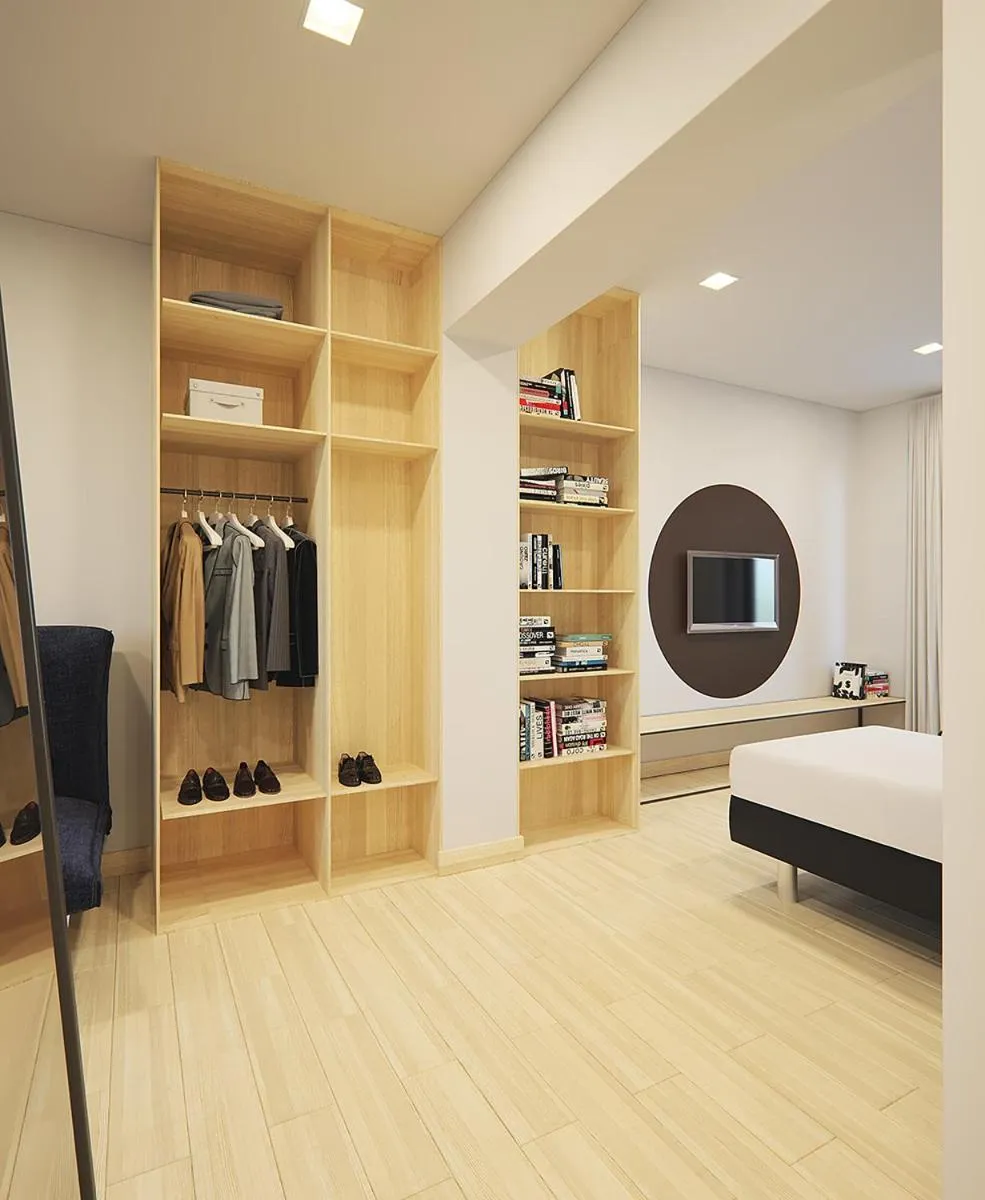 Bedroom, Bed in SleepWell Apartments