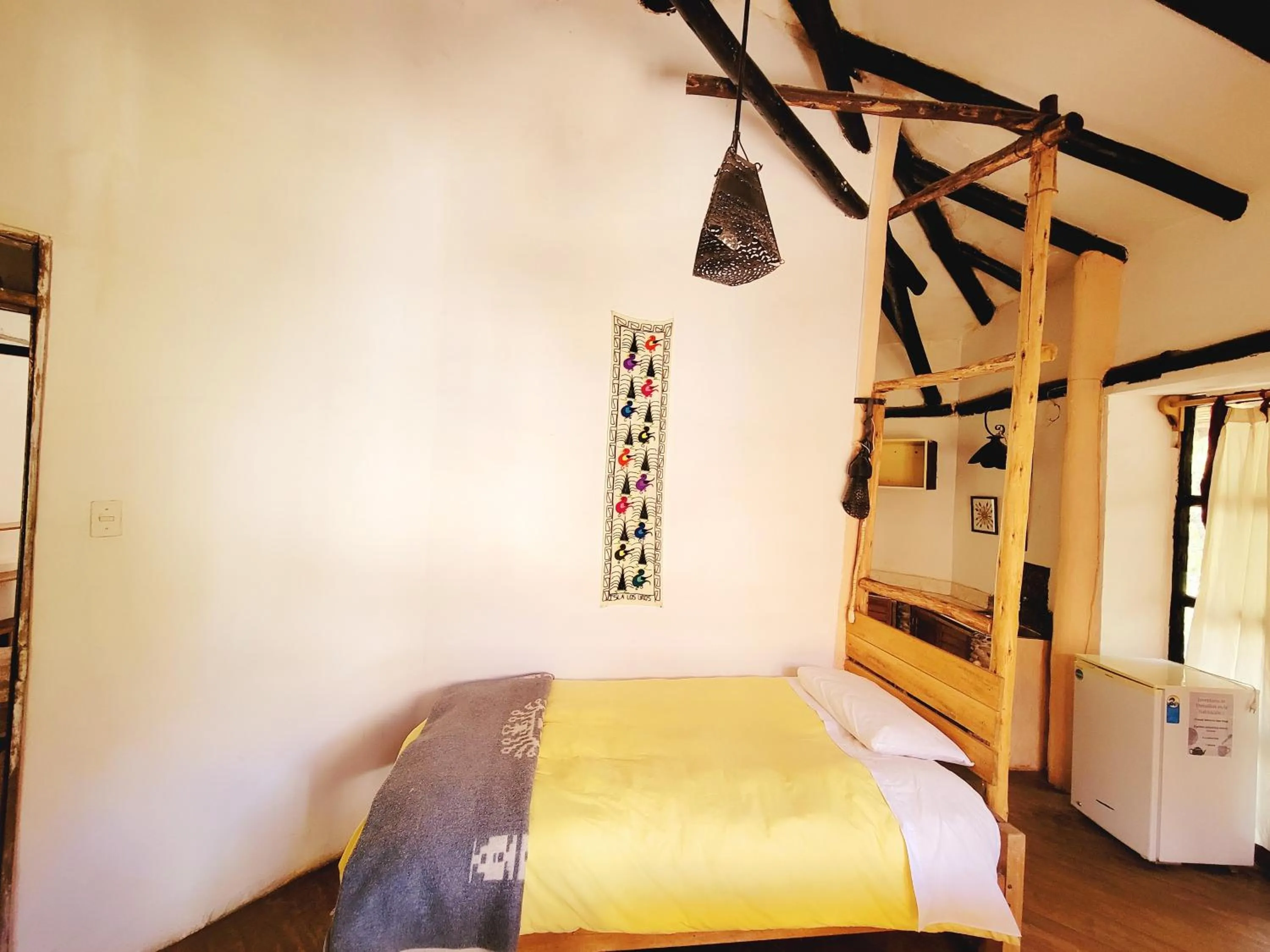 Bed in Casa de campo Yoga Retreat