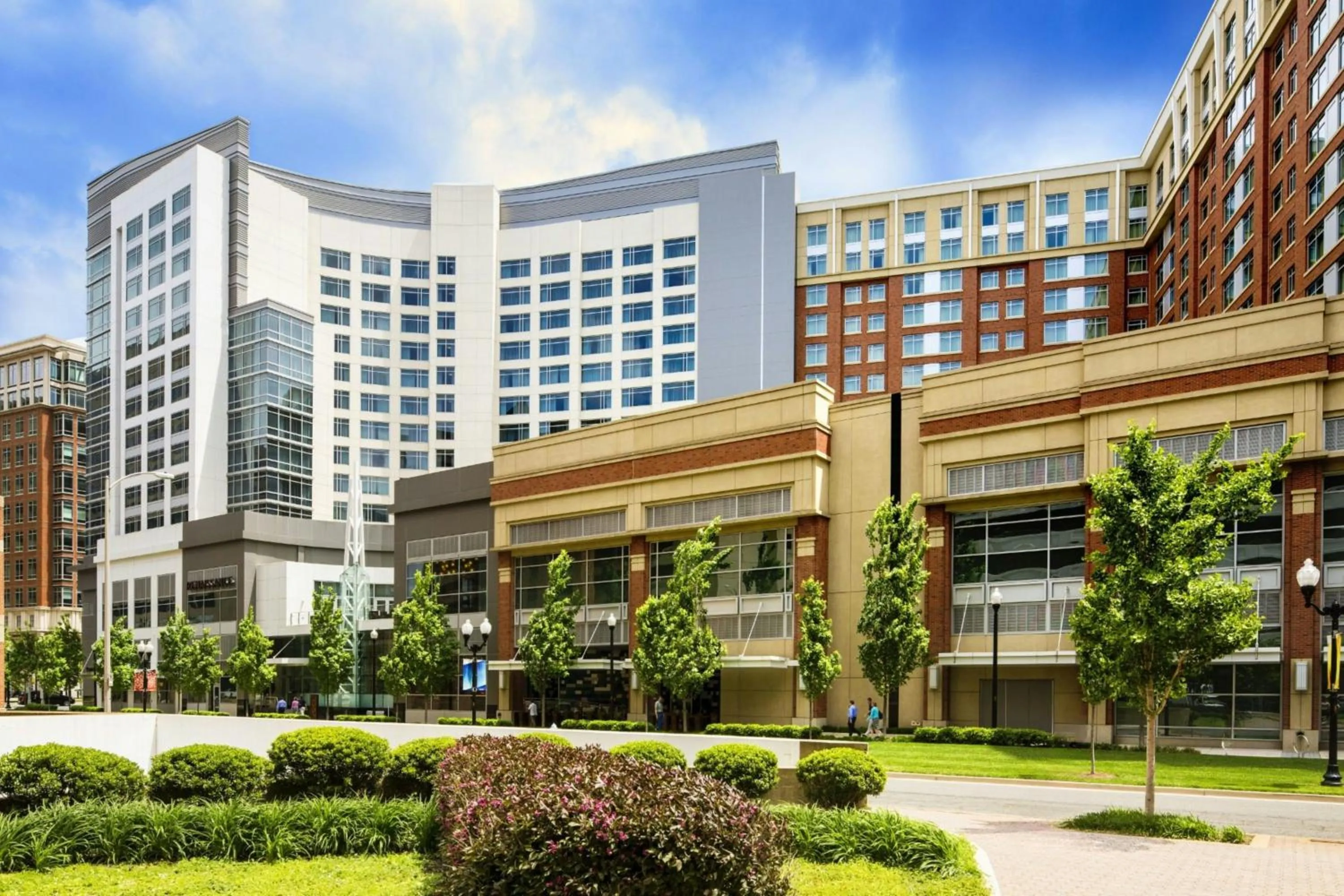 Property building in Renaissance Arlington Capital View Hotel