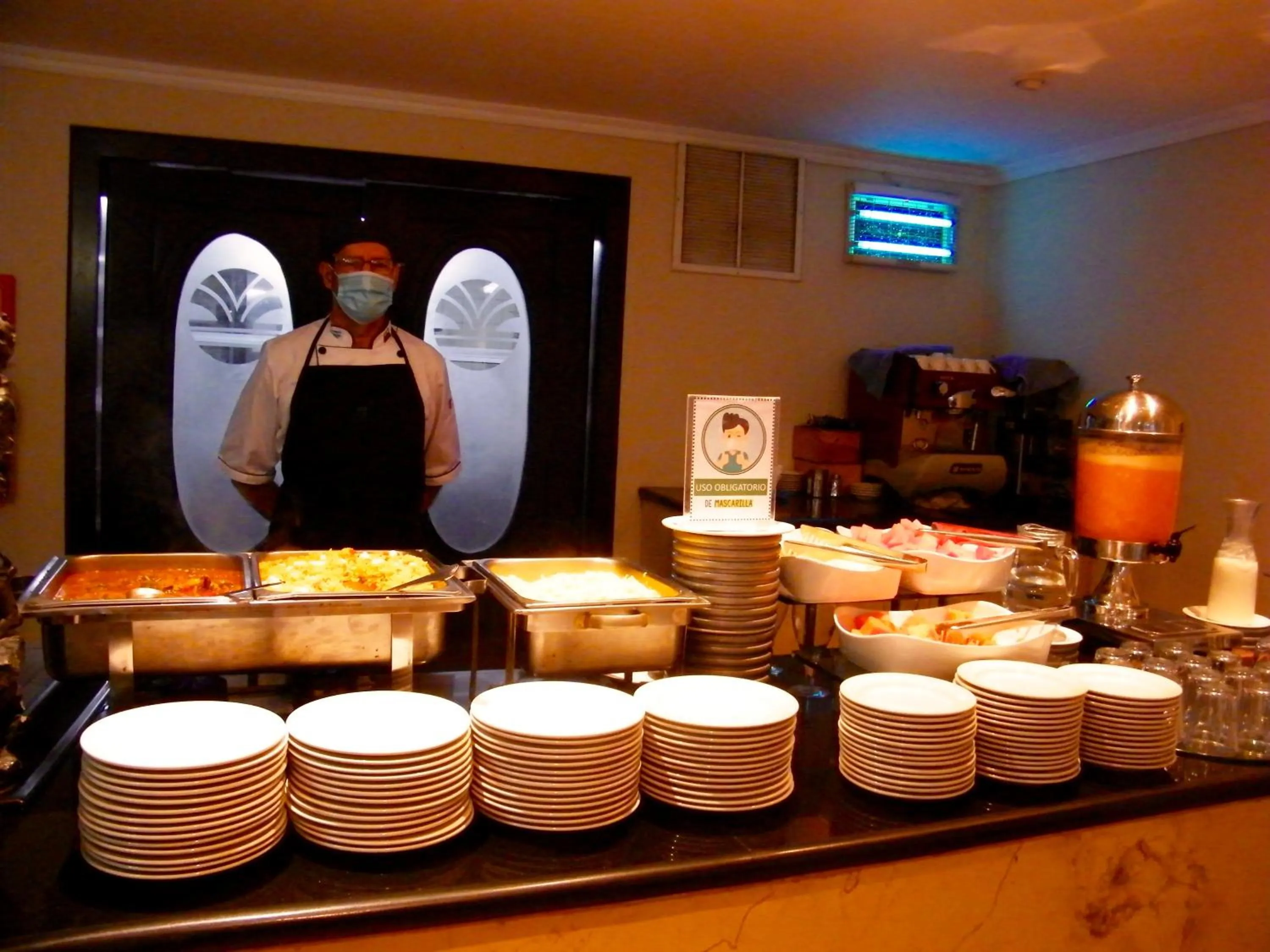 Food and drinks in Hotel Ramada