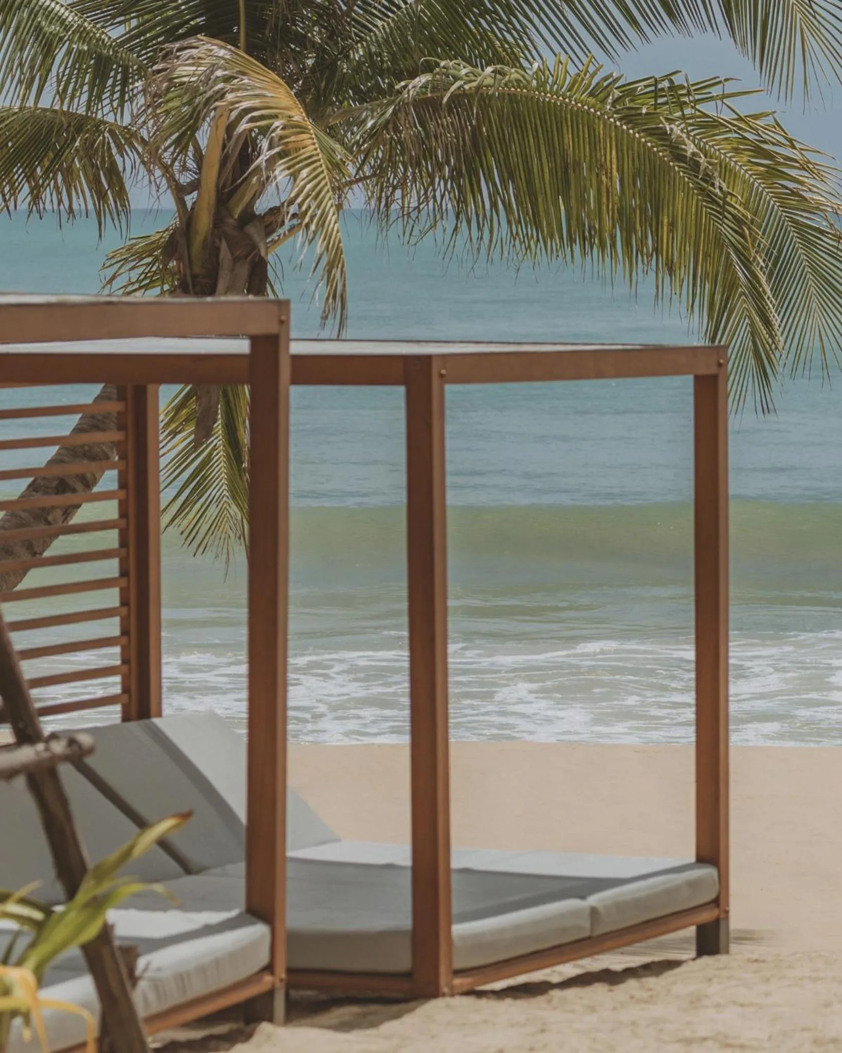 sunbed in Twinpalms Surin Beach Phuket