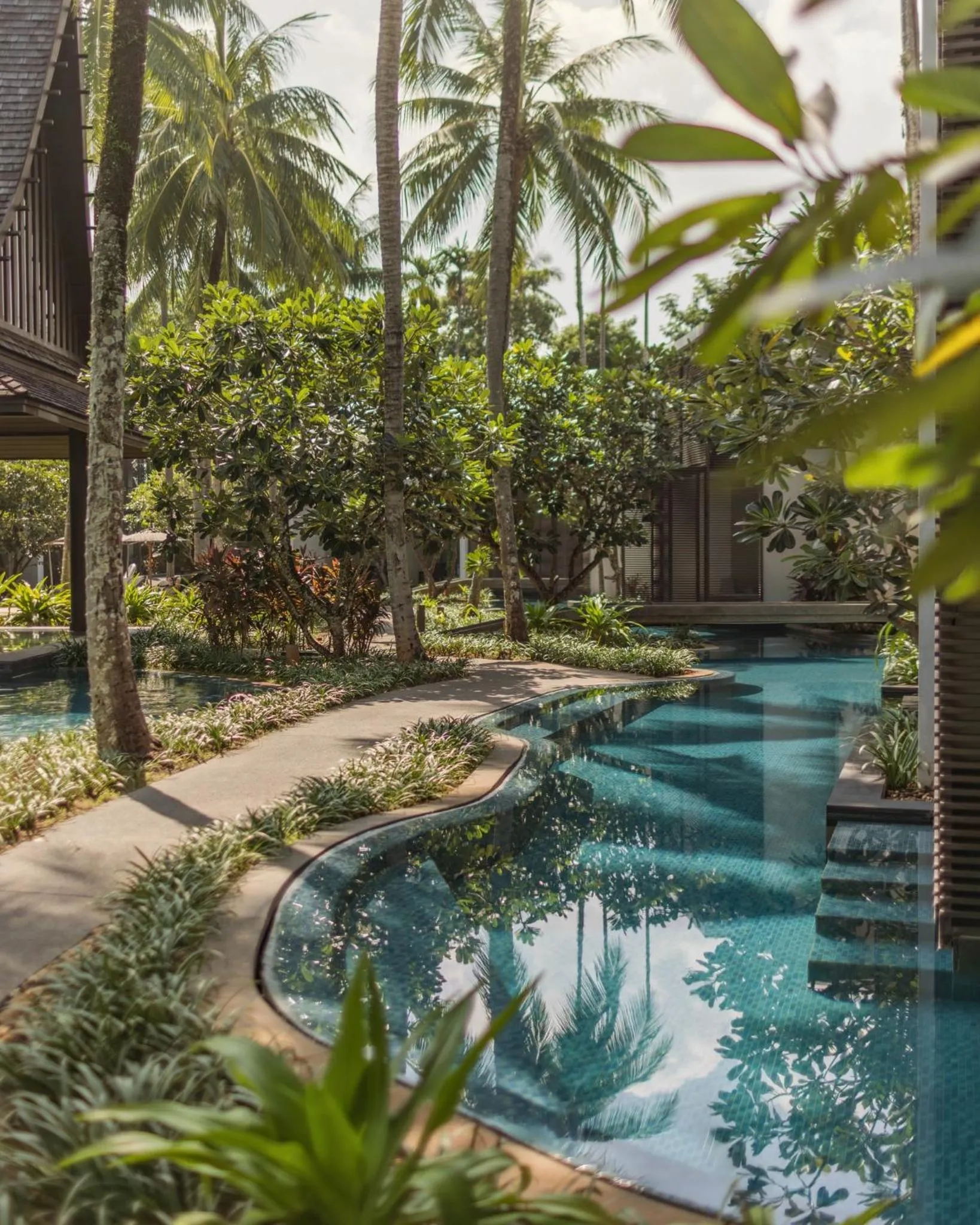 Swimming pool in Twinpalms Surin Beach Phuket
