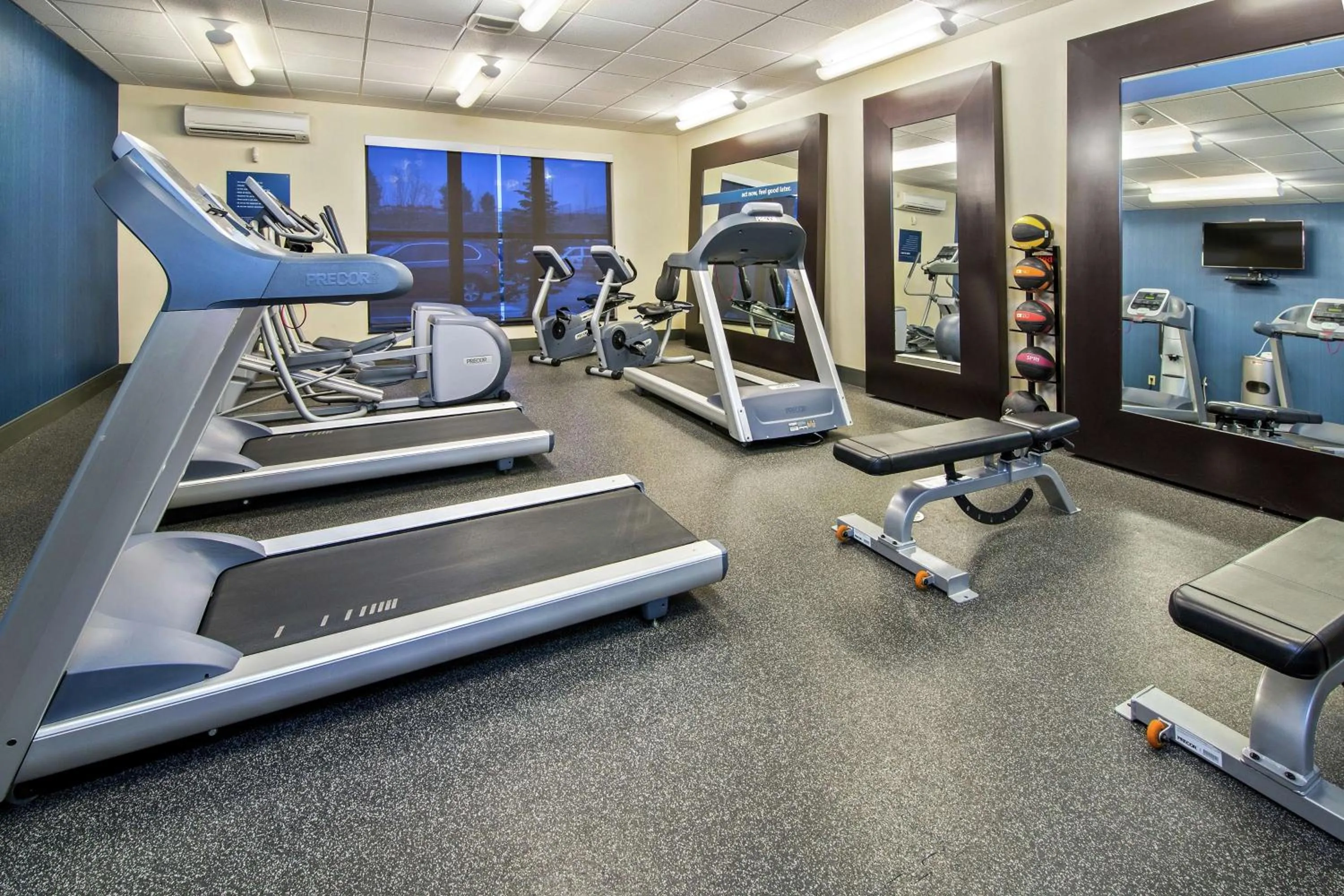 Fitness centre/facilities in Hampton Inn & Suites Spokane Valley