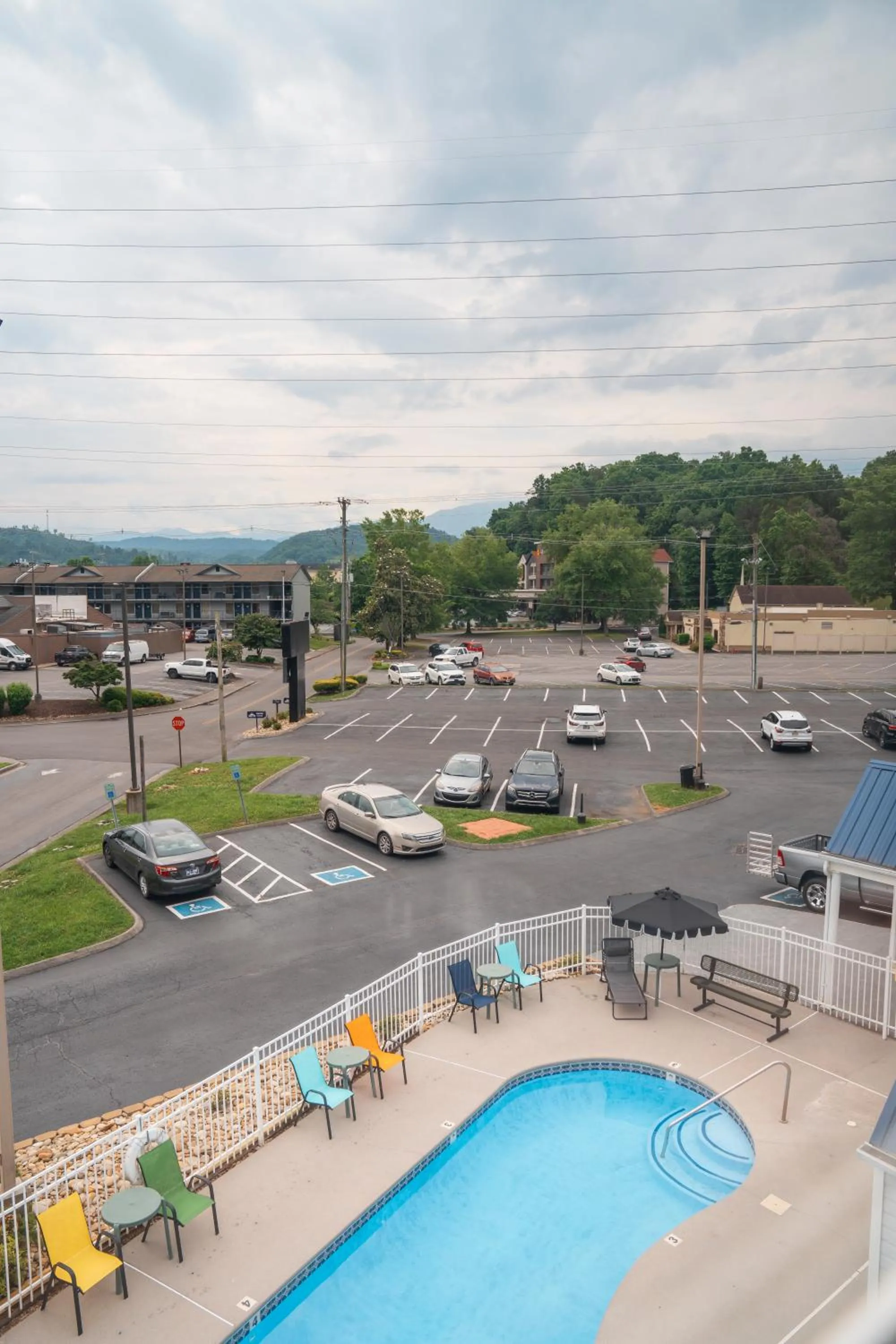 View (from property/room) in Guest Inn Pigeon Forge