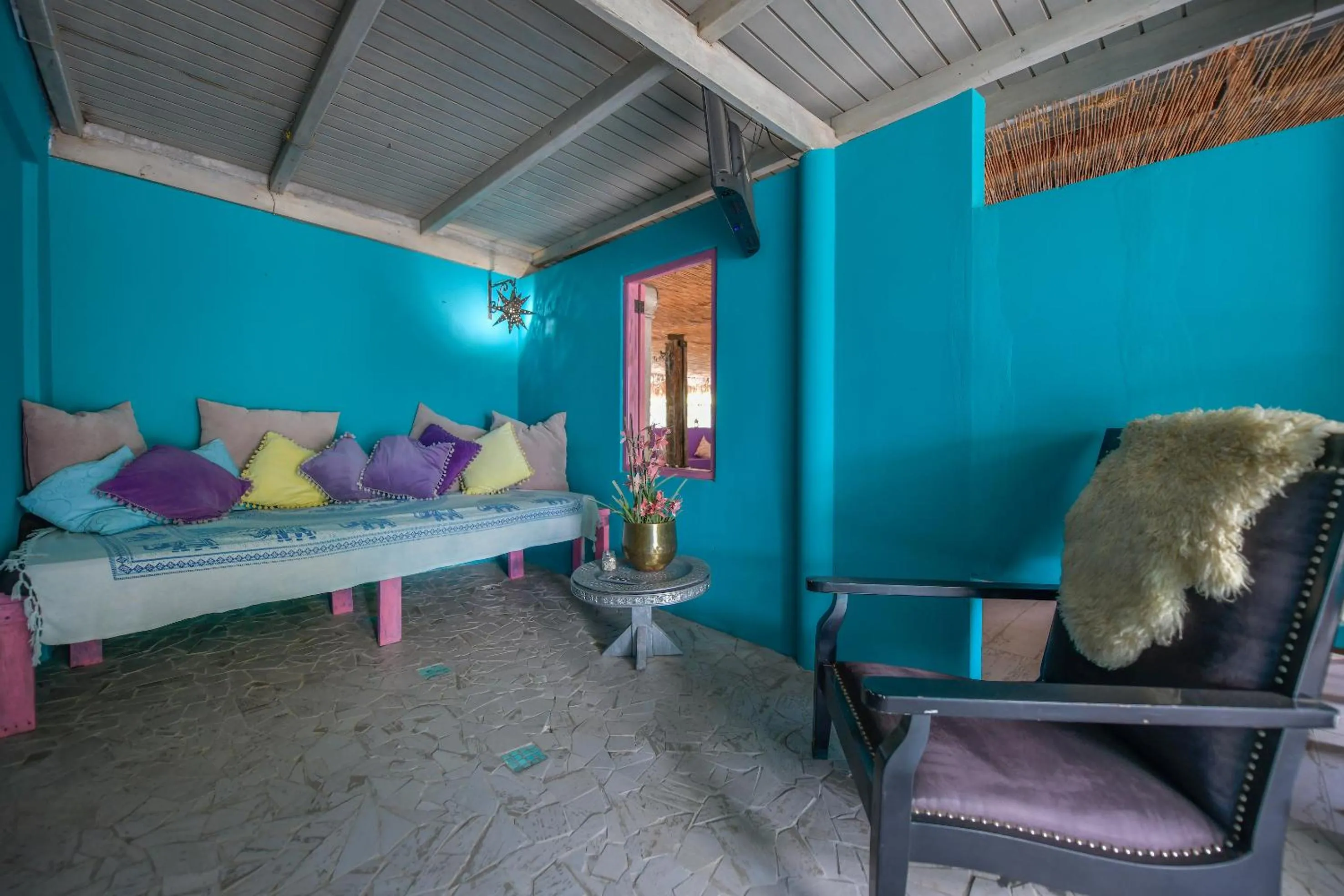 Seating area in Mammaloe