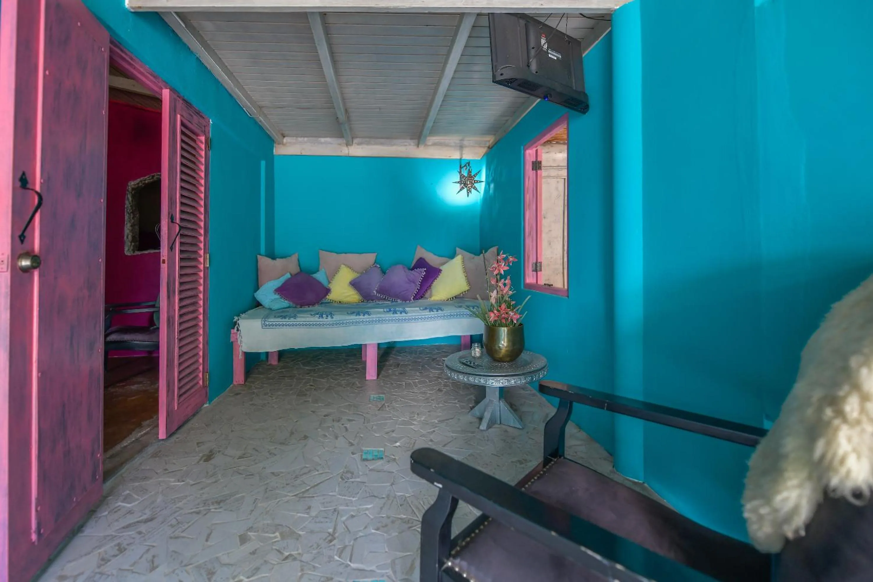 Seating area in Mammaloe