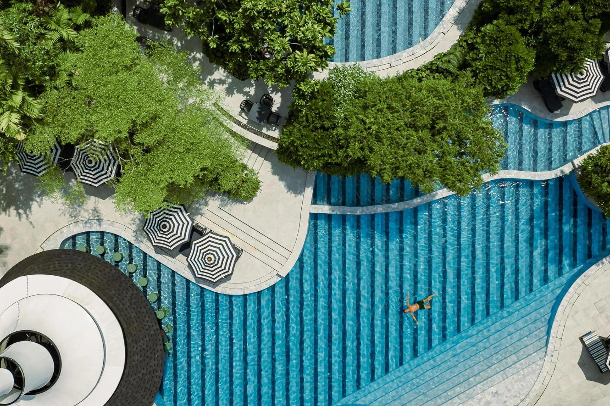 Pool view in The Royal Paradise Hotel & Spa