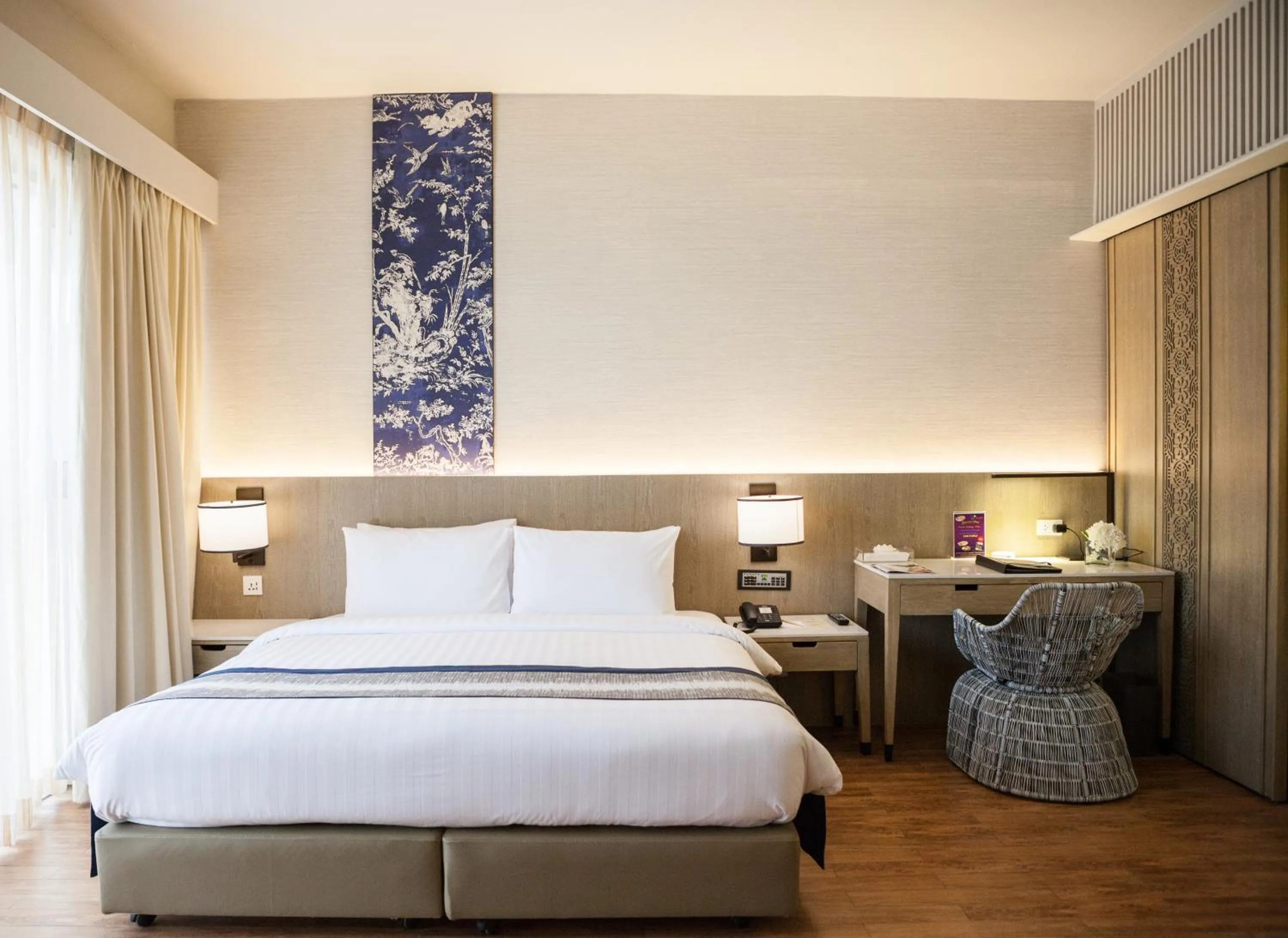 Bed in The Royal Paradise Hotel & Spa