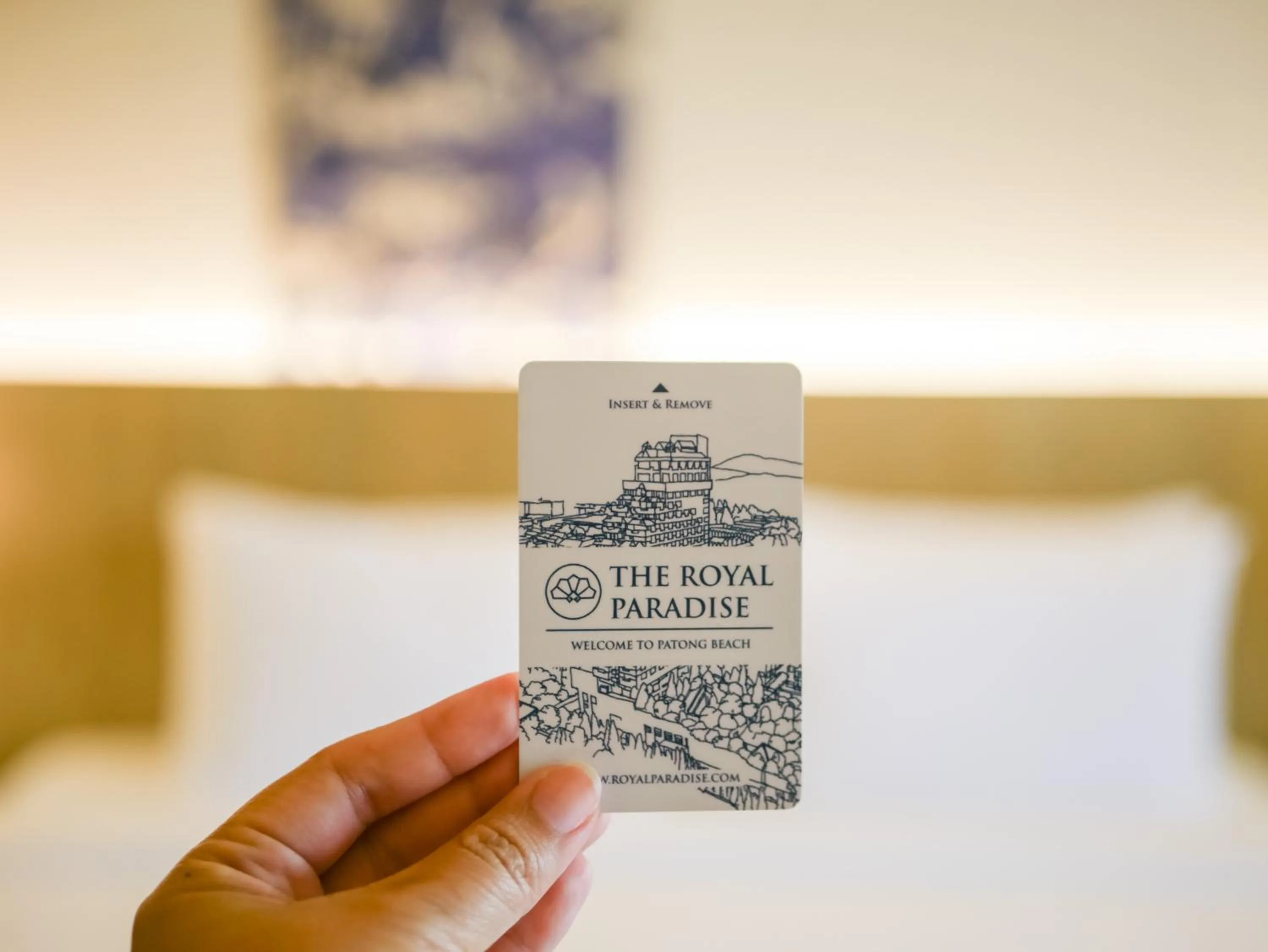 Property logo or sign, Bed in The Royal Paradise Hotel & Spa