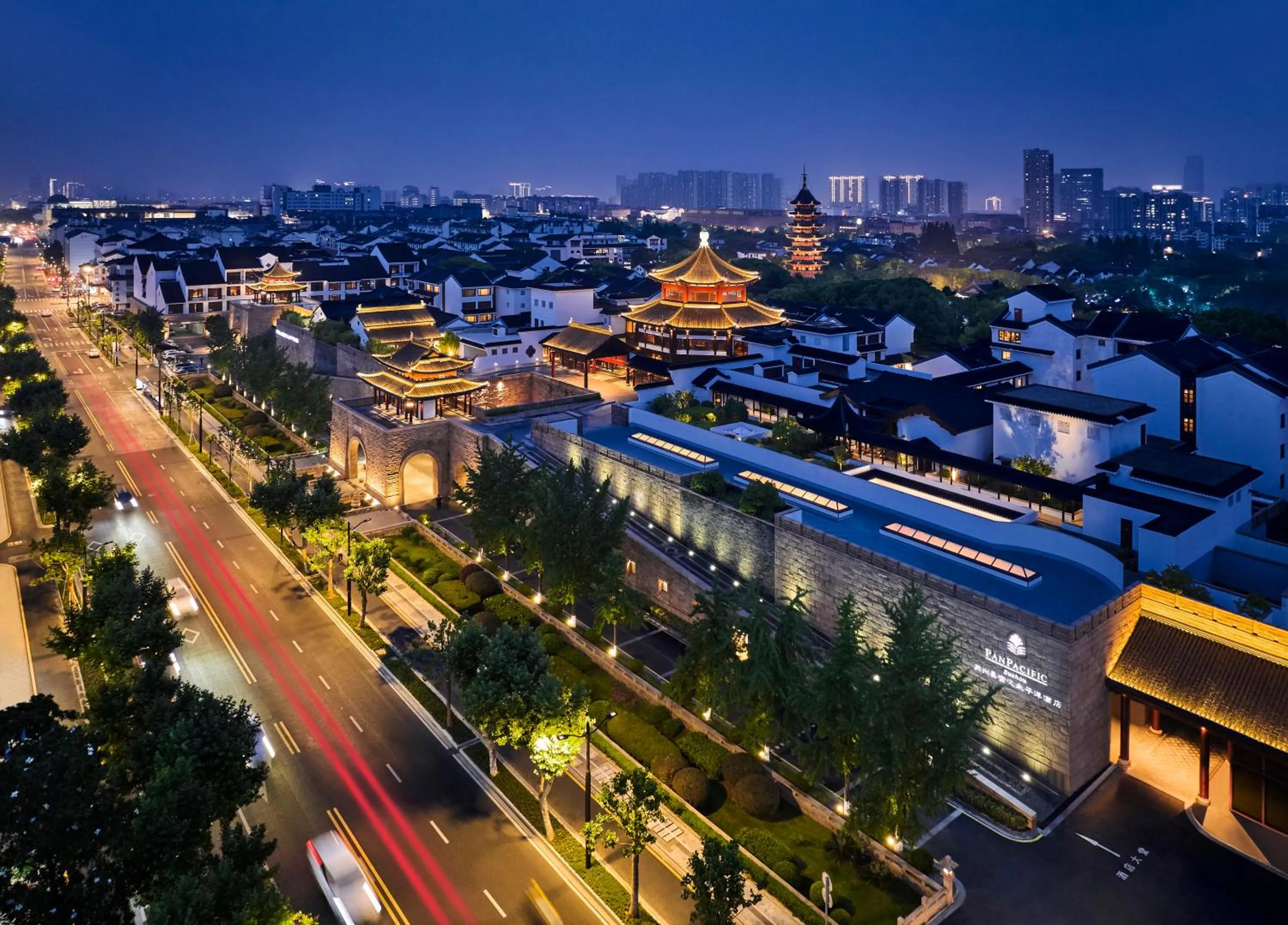 Property building in Pan Pacific Suzhou -Including unlimited access to the 4A-level Panmen Scenic Area