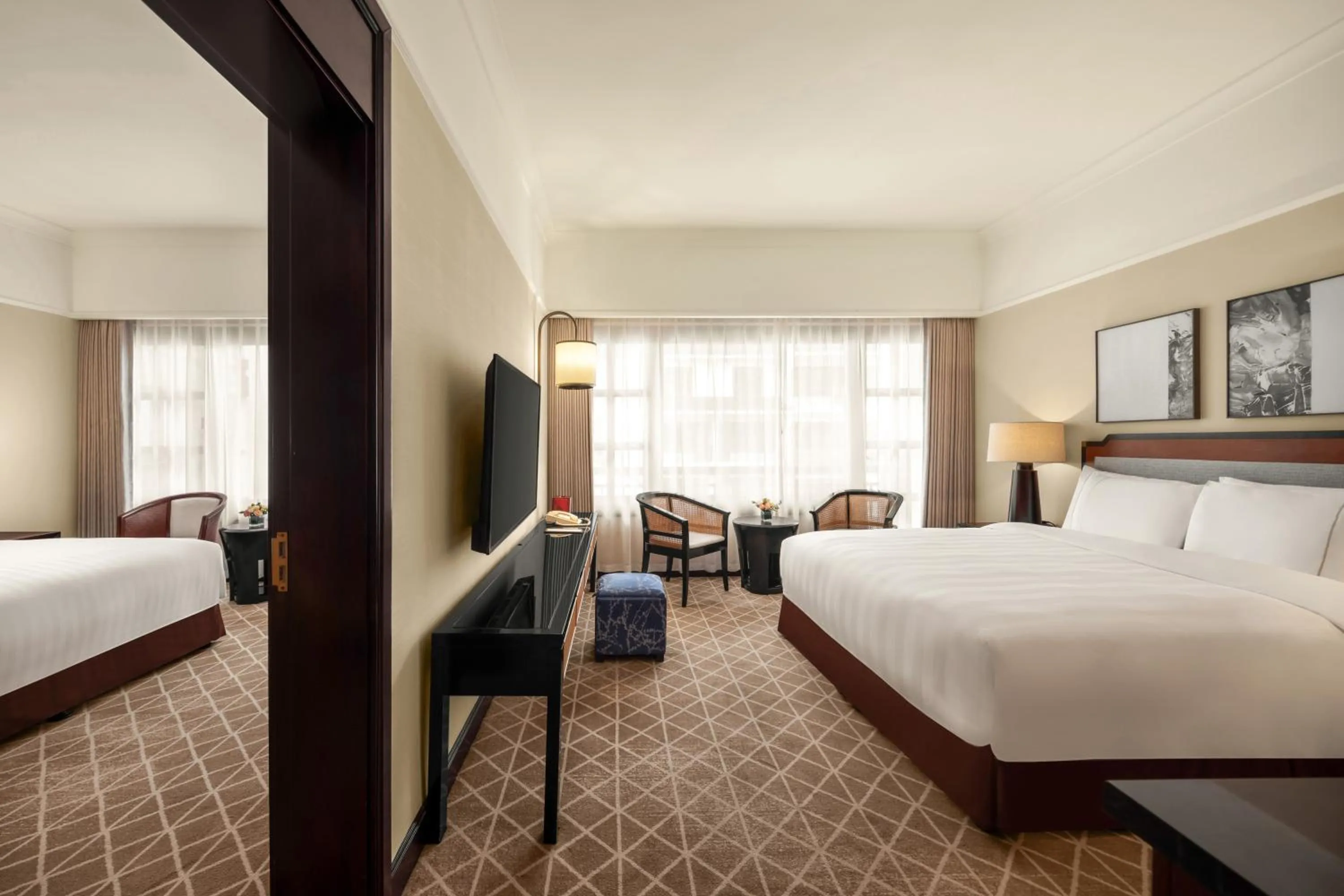 Photo of the whole room, Bed in Pan Pacific Suzhou -Including unlimited access to the 4A-level Panmen Scenic Area