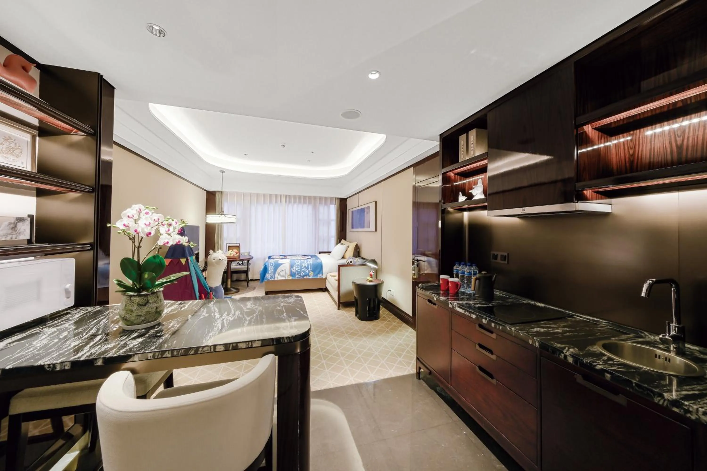 Photo of the whole room in Pan Pacific Suzhou