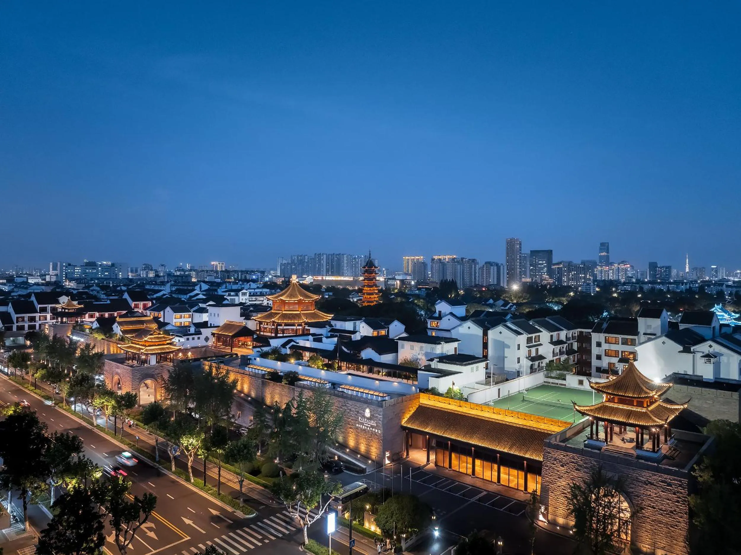 Property building in Pan Pacific Suzhou -Including unlimited access to the 4A-level Panmen Scenic Area