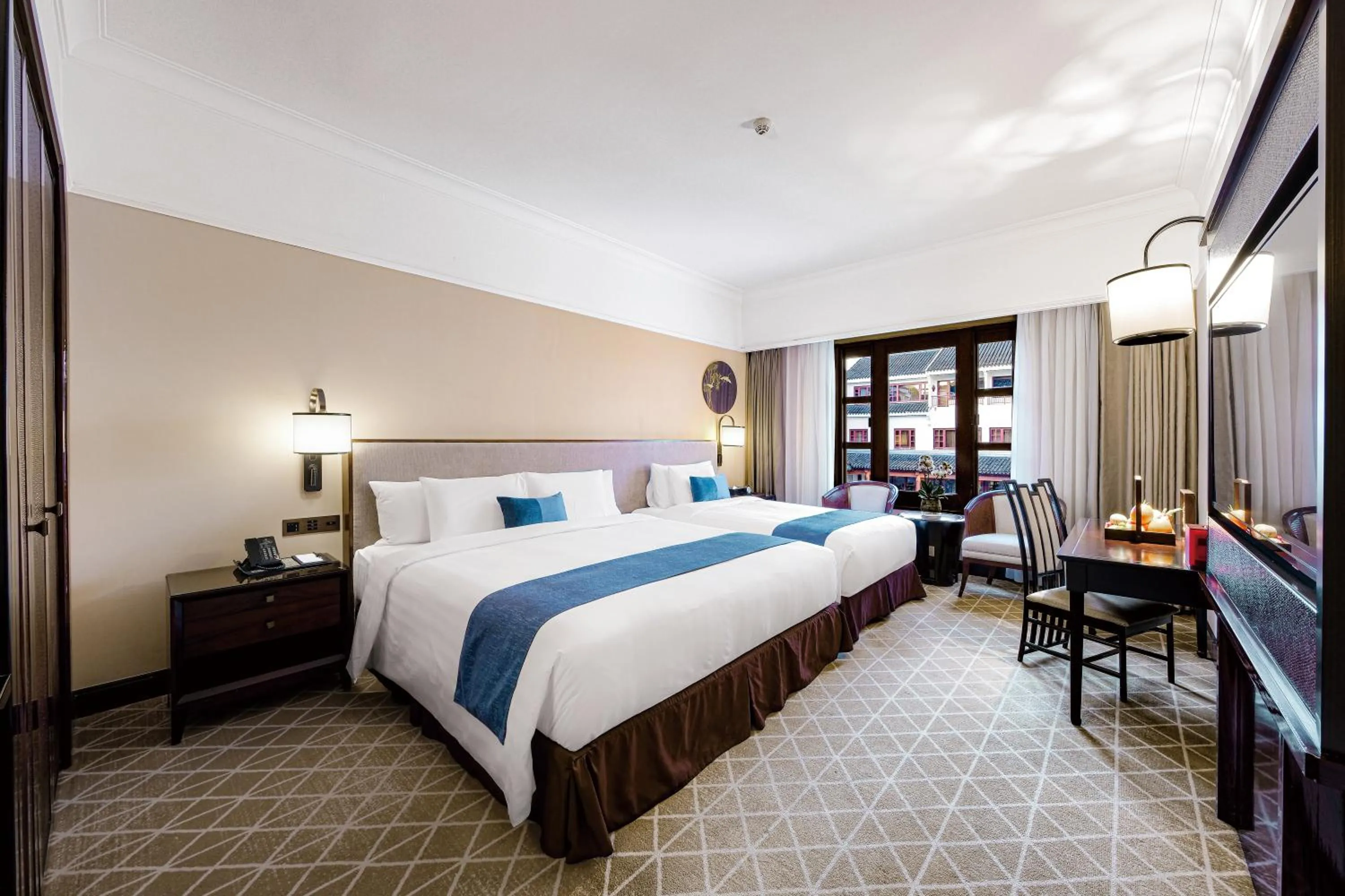 Bedroom, Bed in Pan Pacific Suzhou