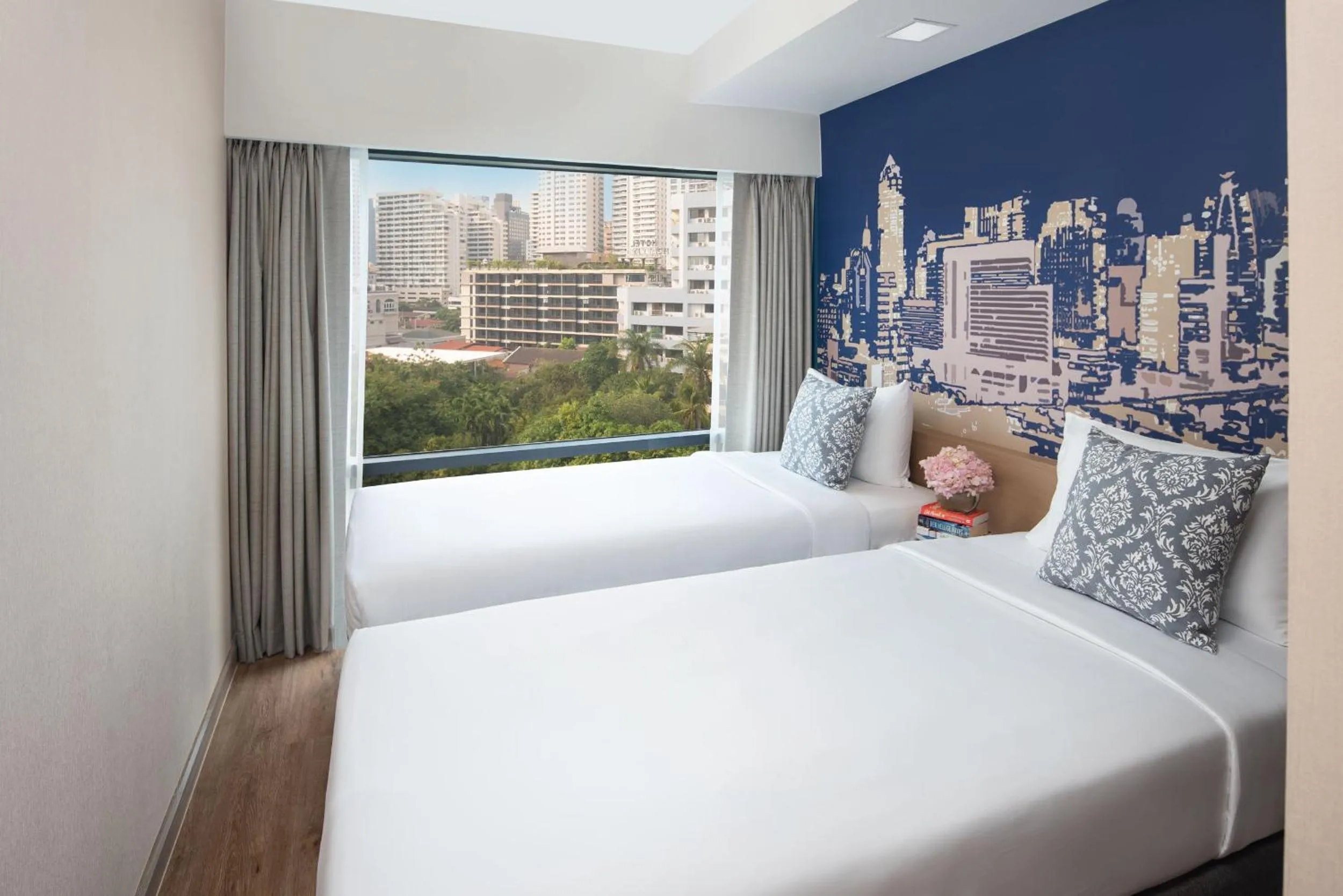 Bed in Citadines Sukhumvit 8 Bangkok