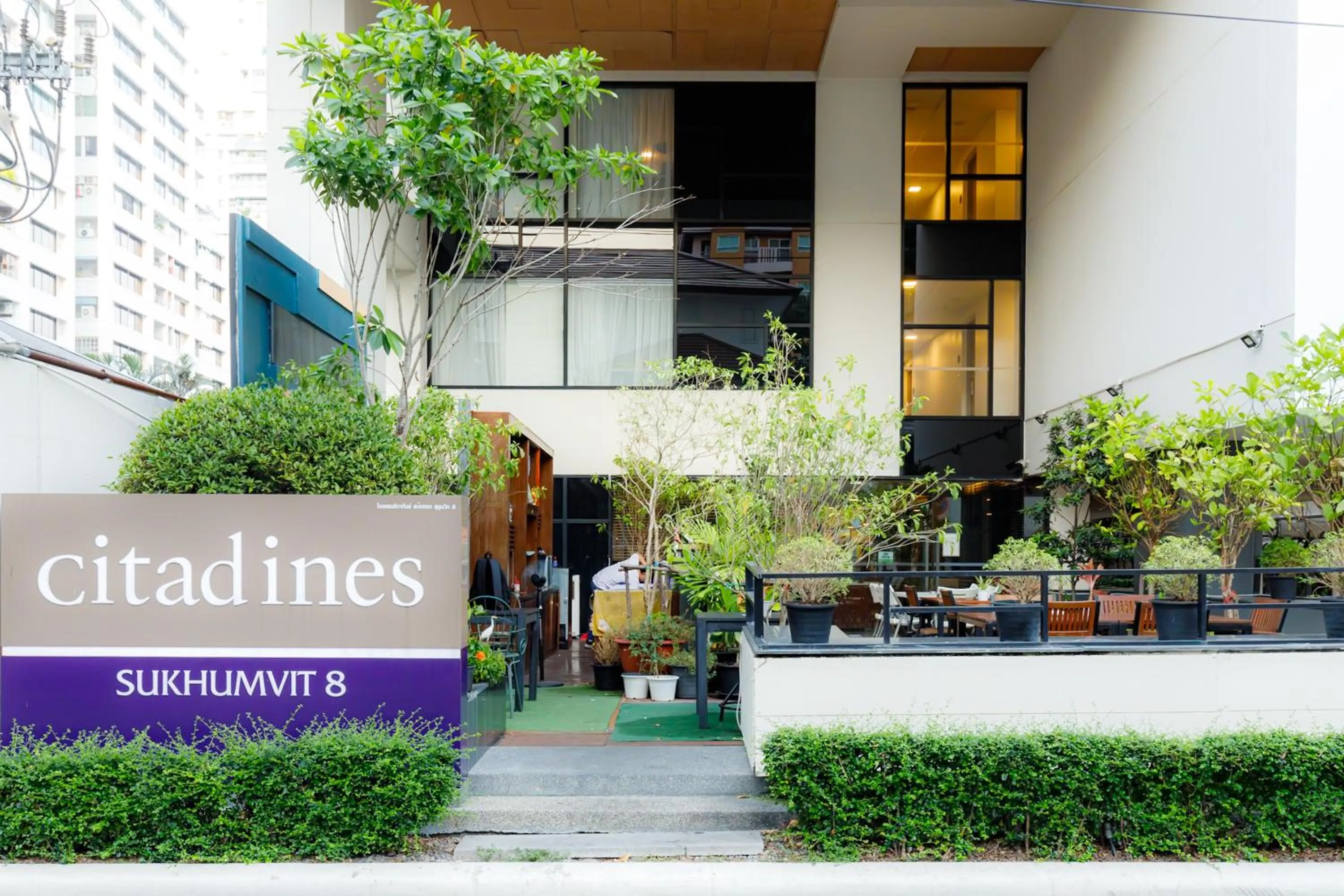 Property building in Citadines Sukhumvit 8 Bangkok
