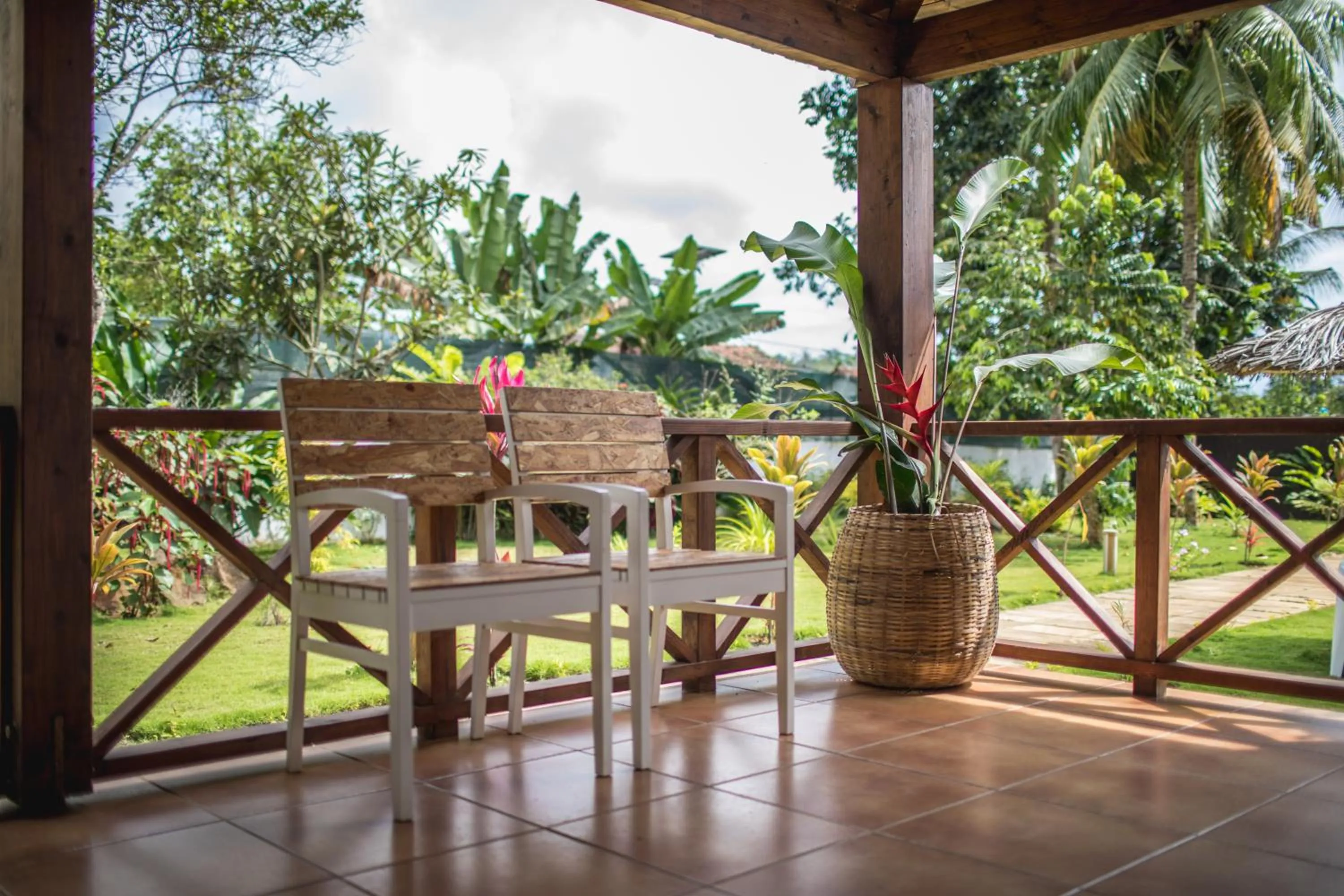 Restaurant/places to eat in Roça Santo António Ecolodge