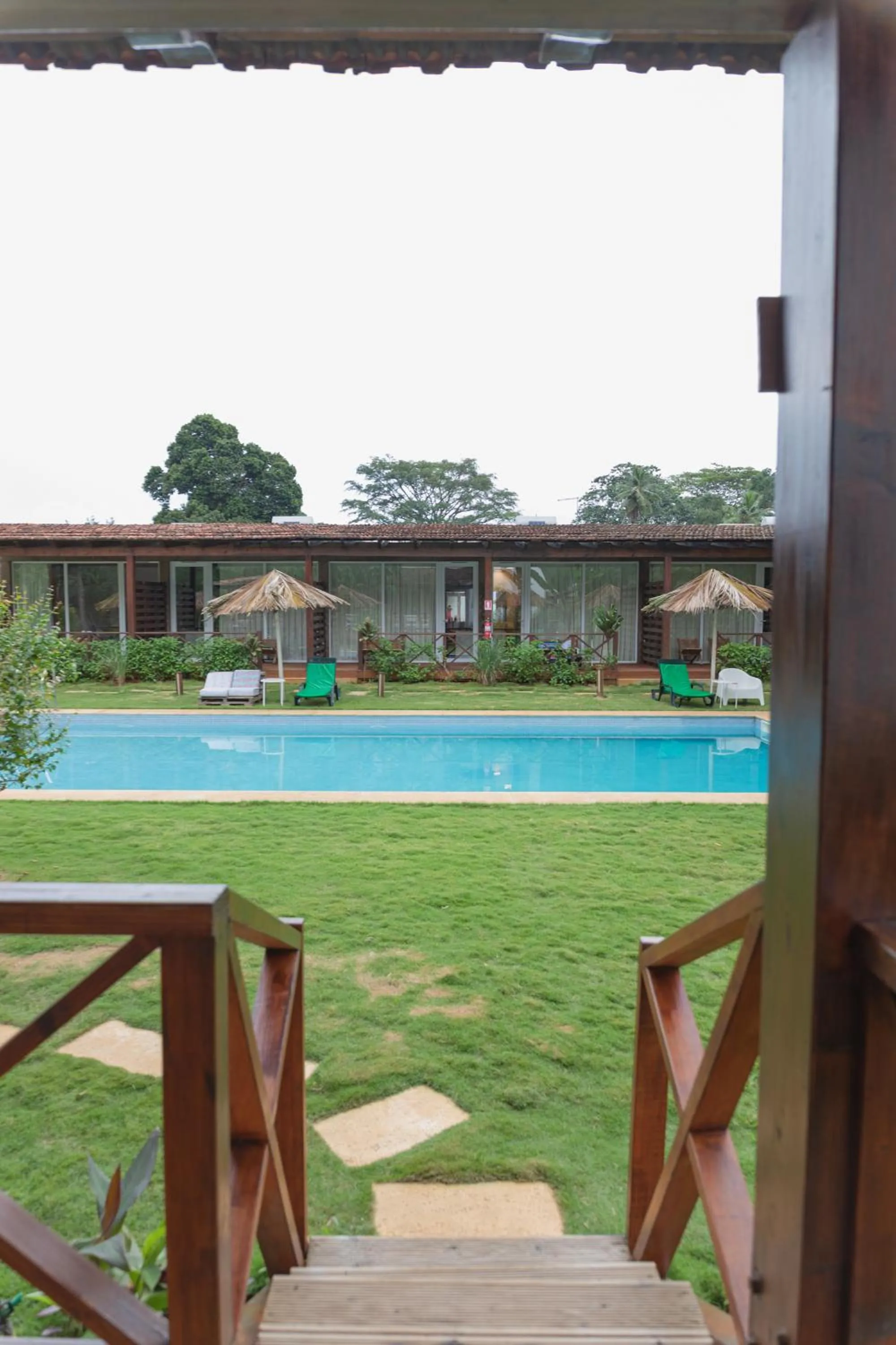 Swimming pool in Roça Santo António Ecolodge