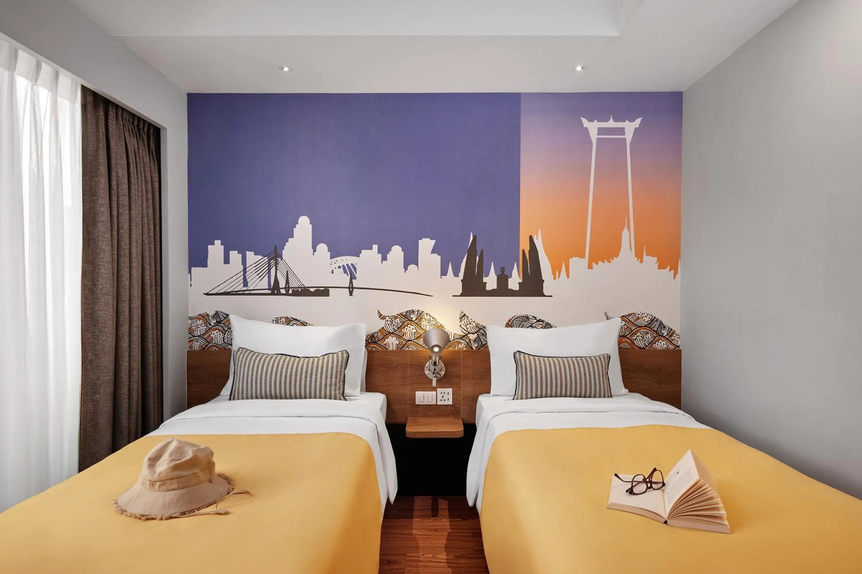 Bedroom, Bed in Citadines Sukhumvit 11 Bangkok