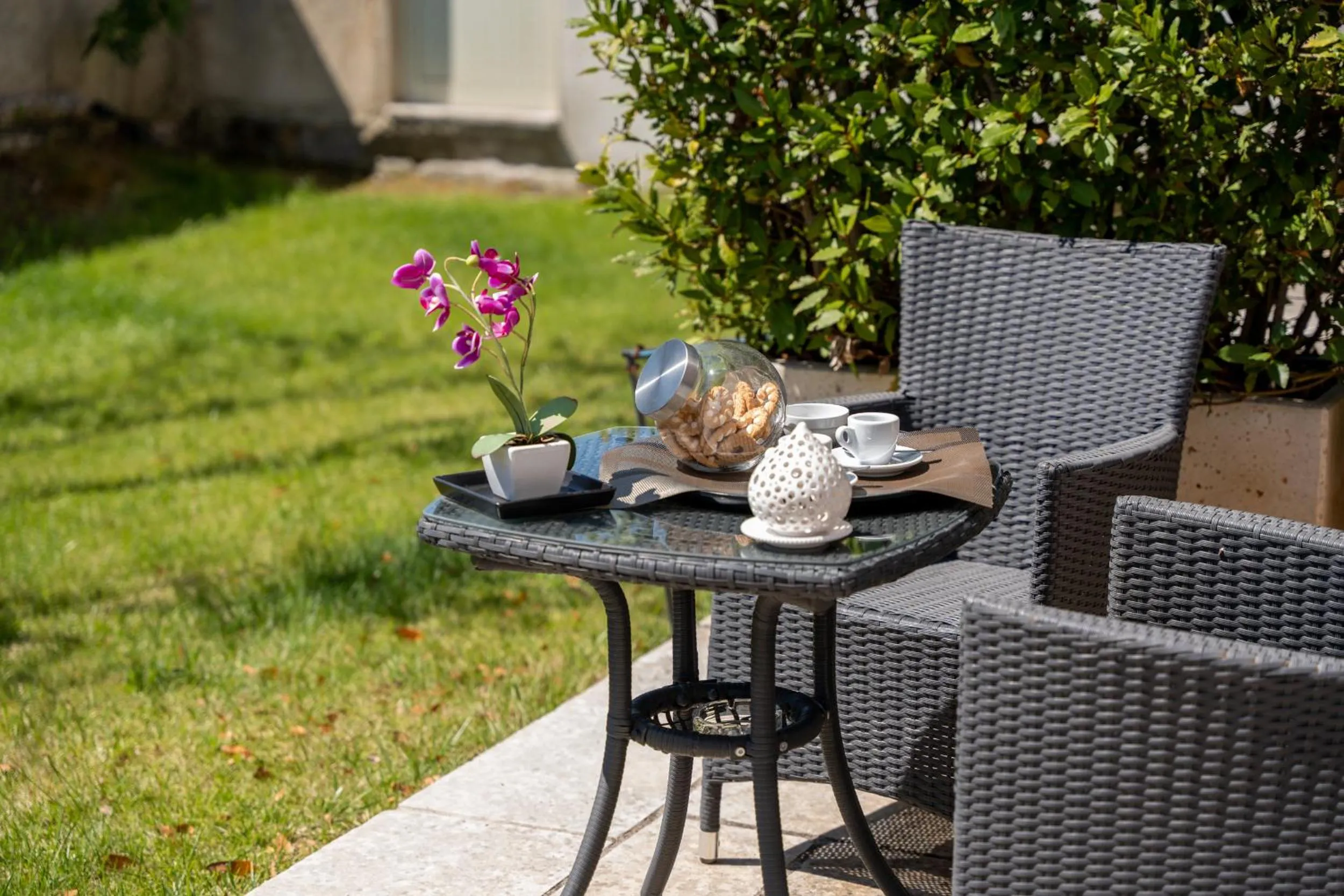 Patio in Corte dei Melograni Hotel Resort