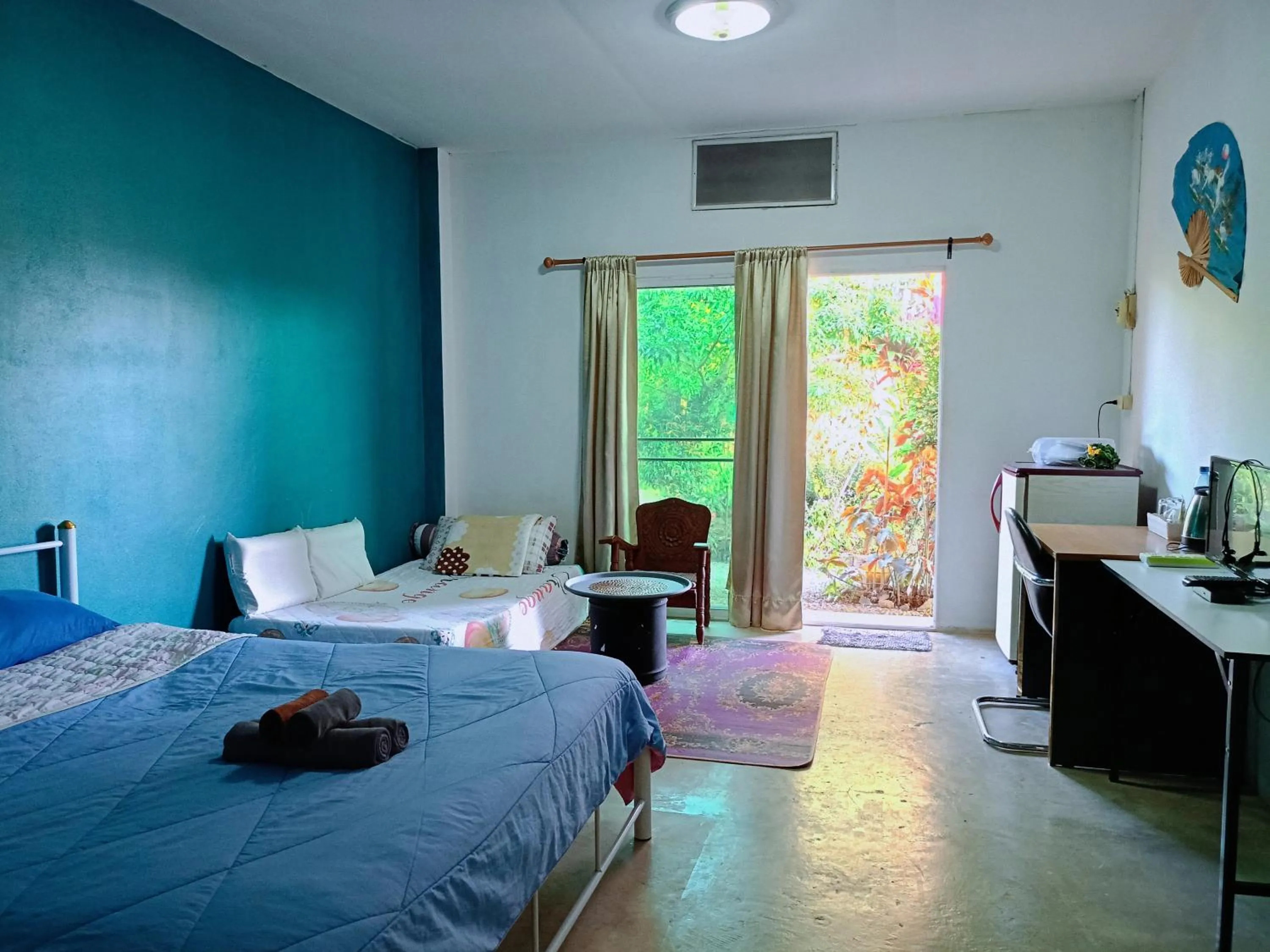 Bed in Six Nature Resort