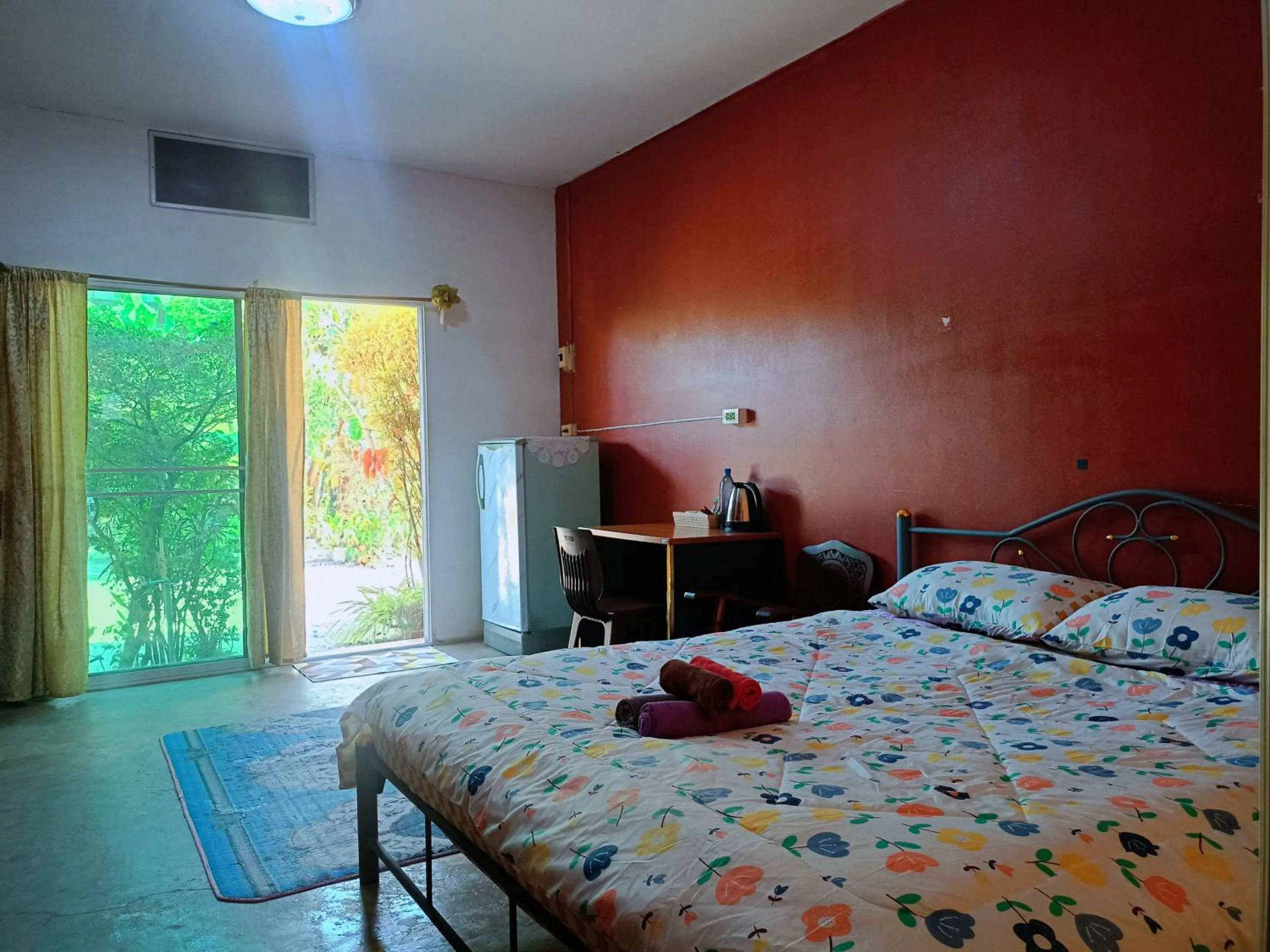 Bed in Six Nature Resort