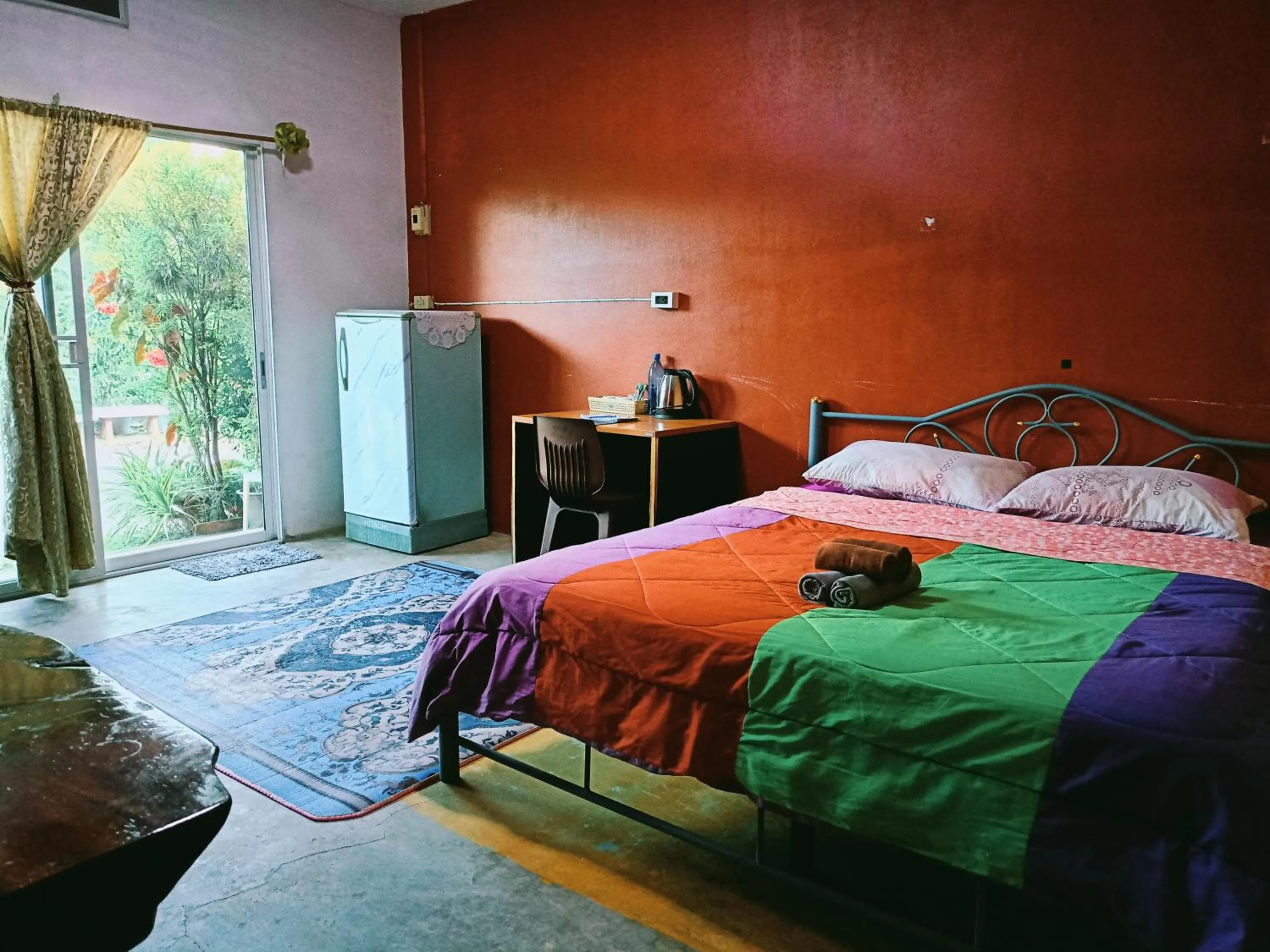 Bed in Six Nature Resort