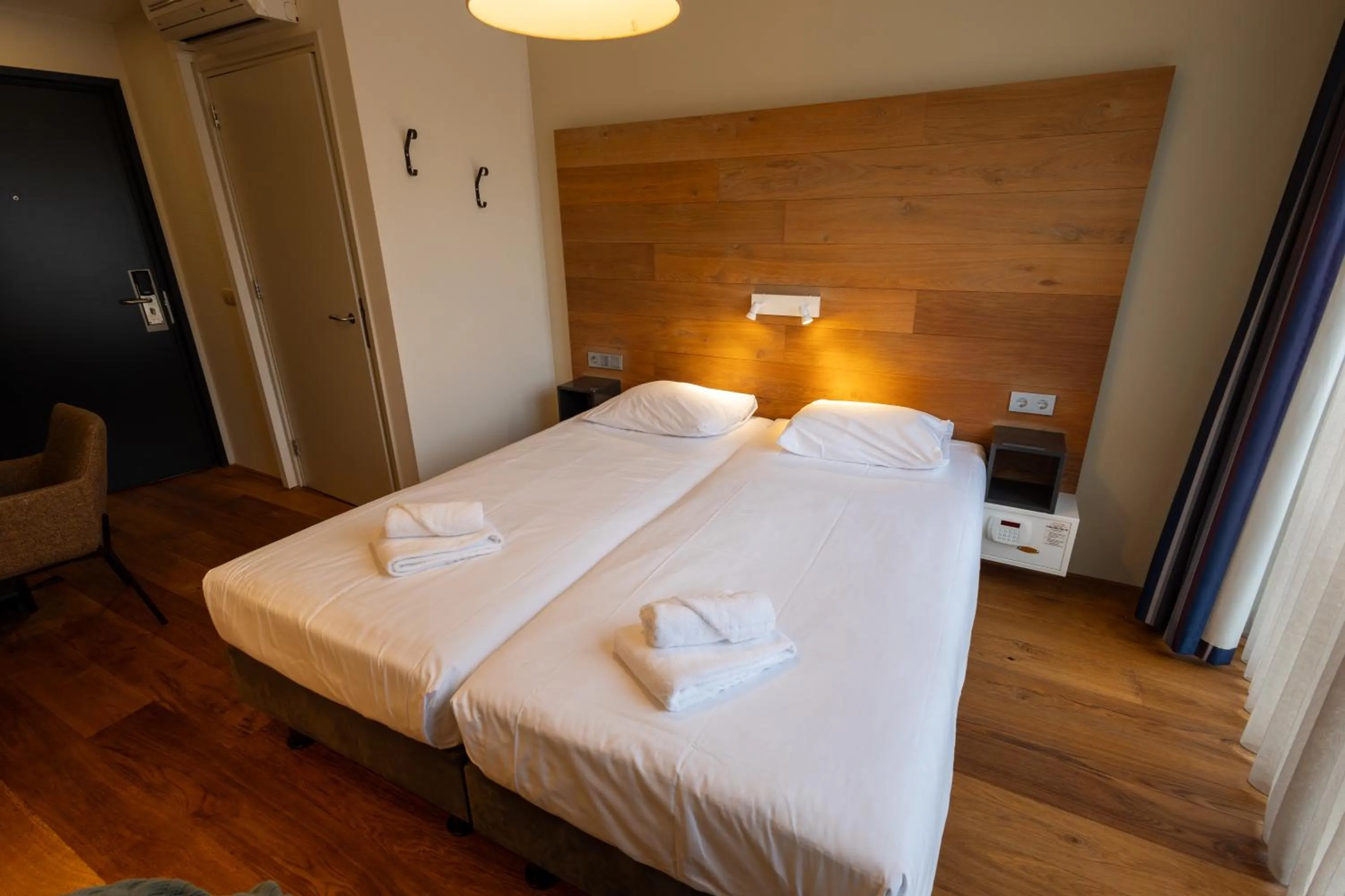 Shower, Bed in Stadshotel Doesburg