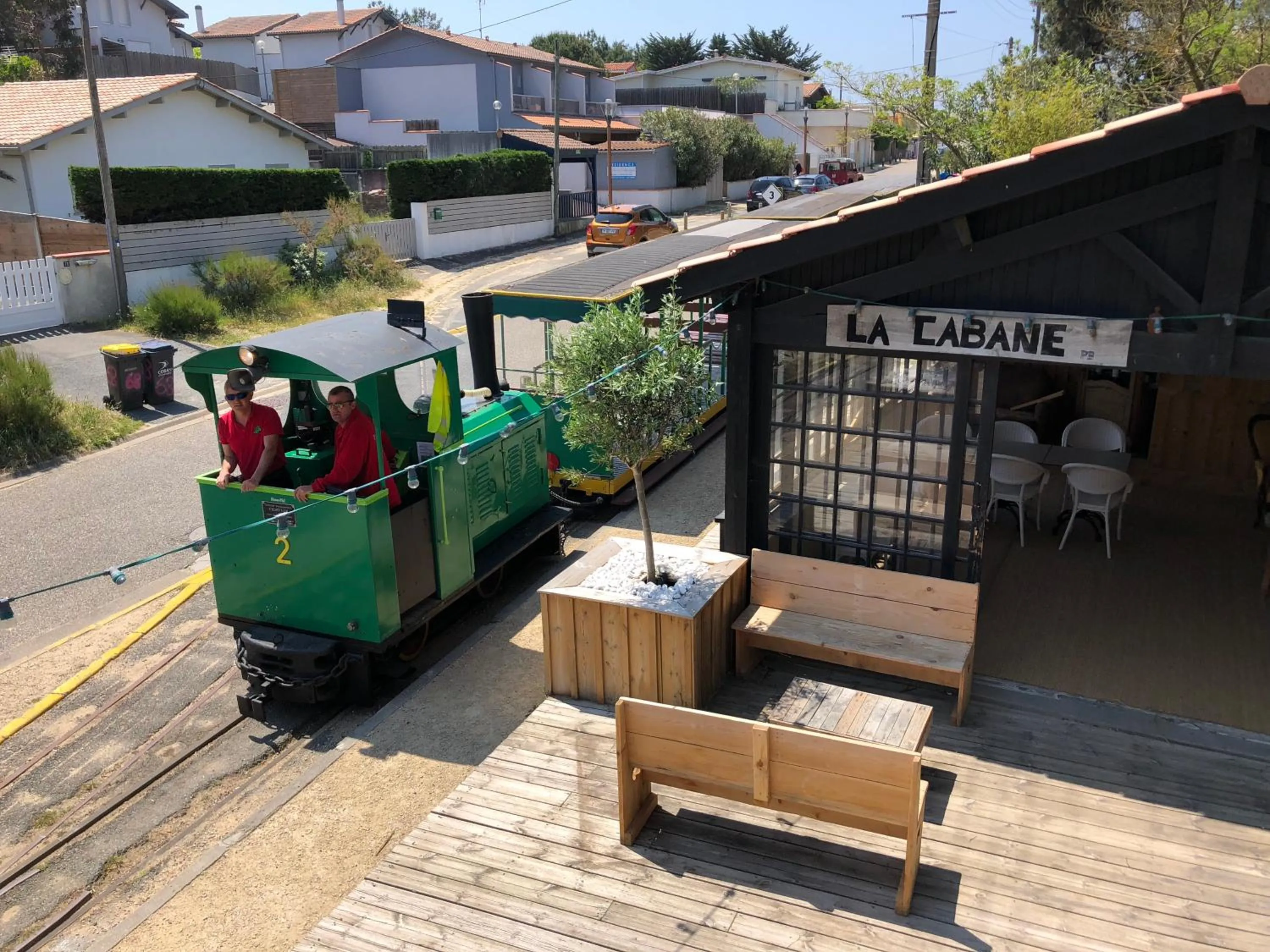 Balcony/Terrace in Le Pavillon Bleu