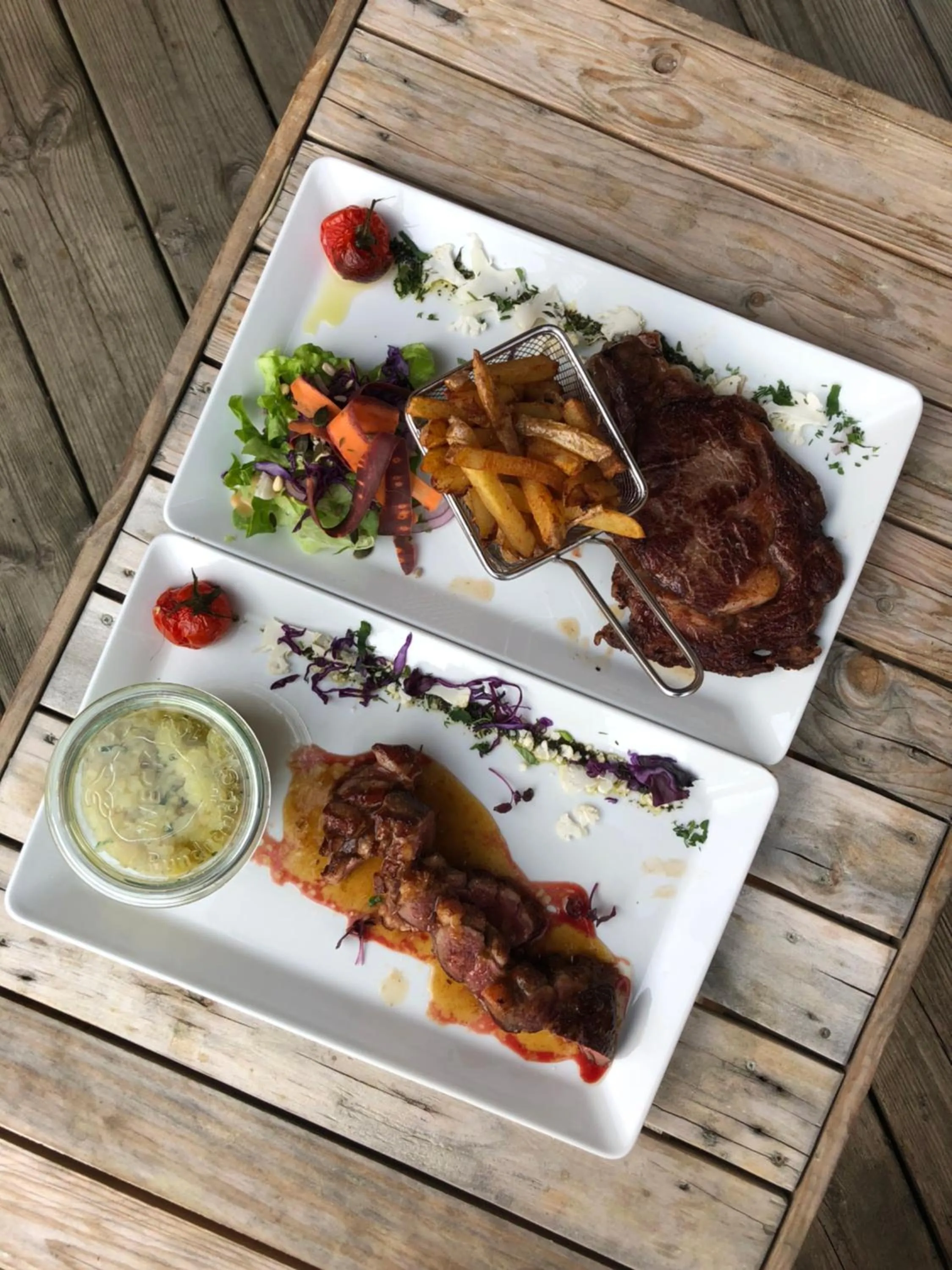 Restaurant/places to eat in Le Pavillon Bleu