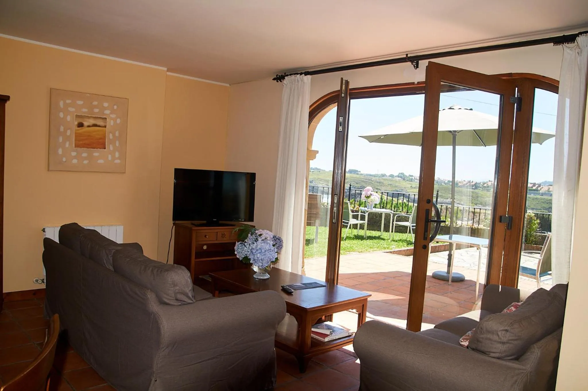 Living room in Posada La Morena