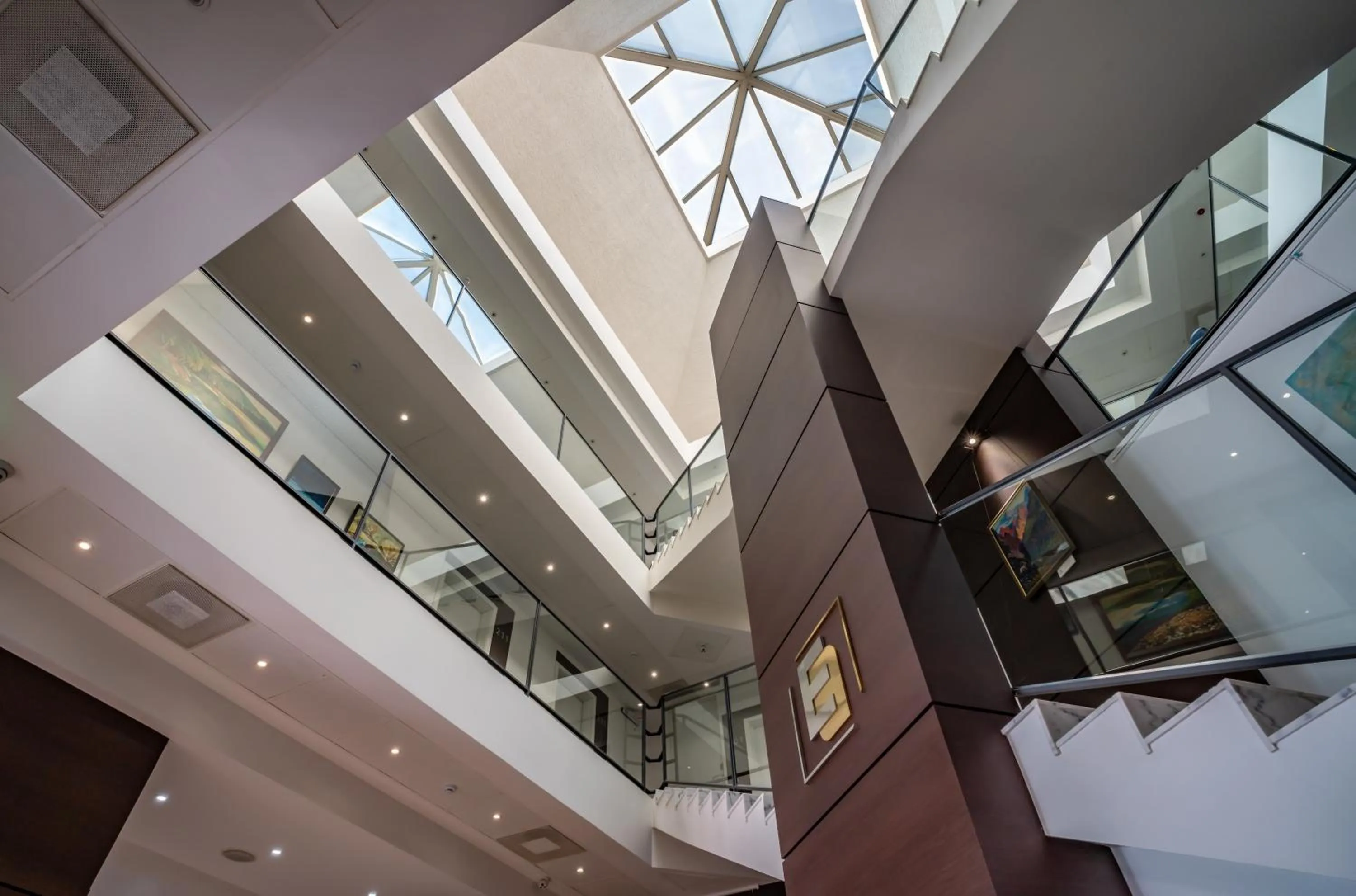 Lobby or reception in Edelweiss Art Hotel