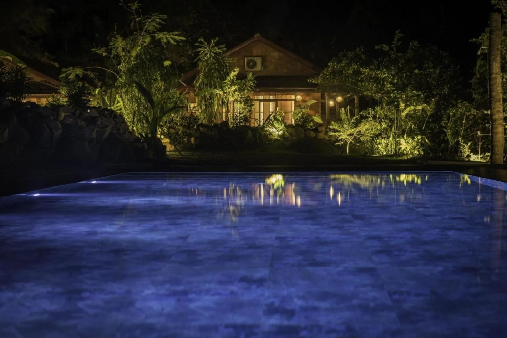 Pool view in D Canal House