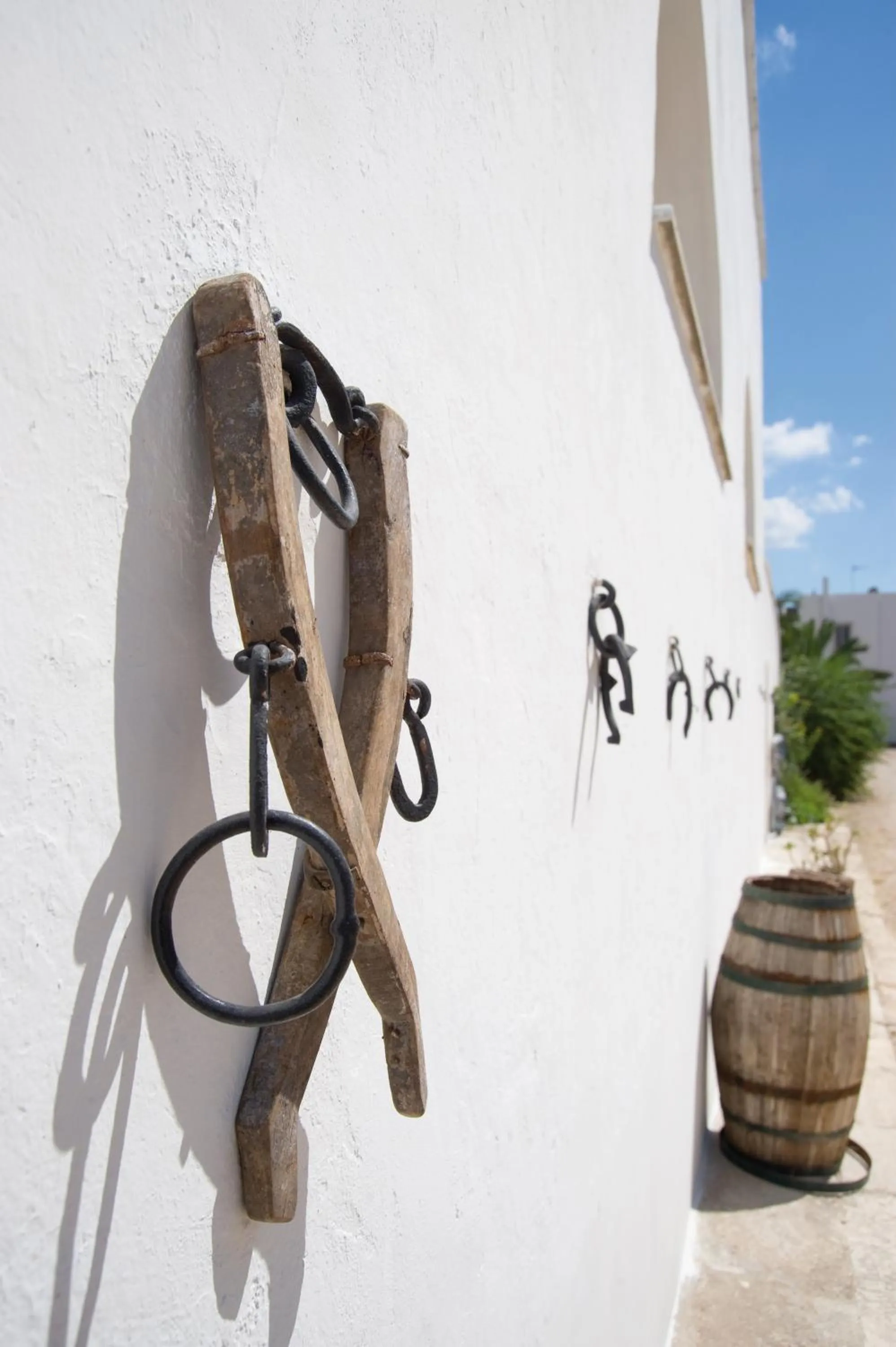 Decorative detail in Tenuta Badessa
