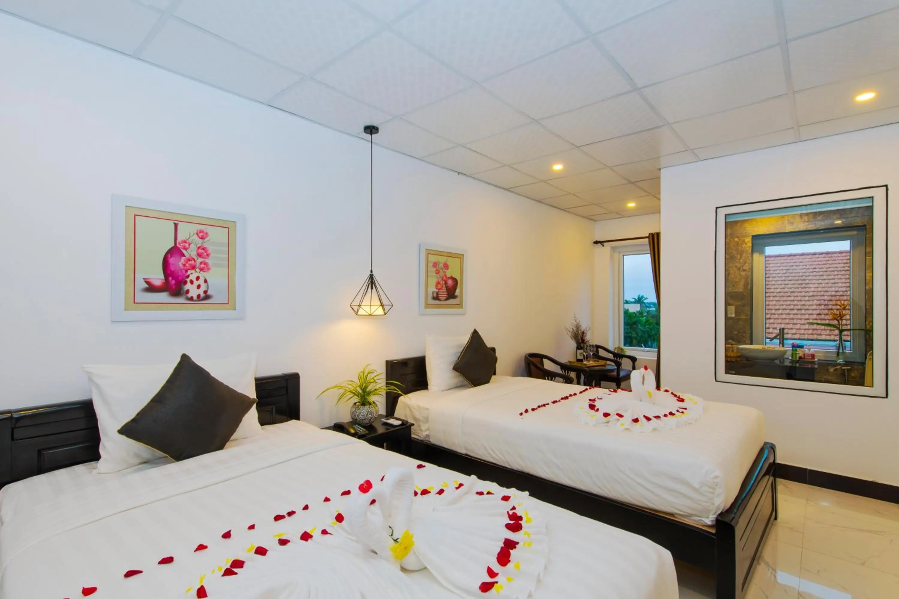 City view, Bed in Hoi An Sunny Pool Villa