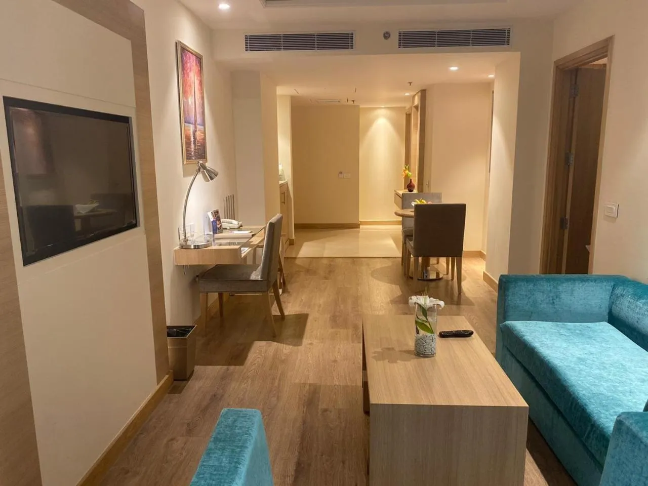 Living room in Golden Sarovar Portico