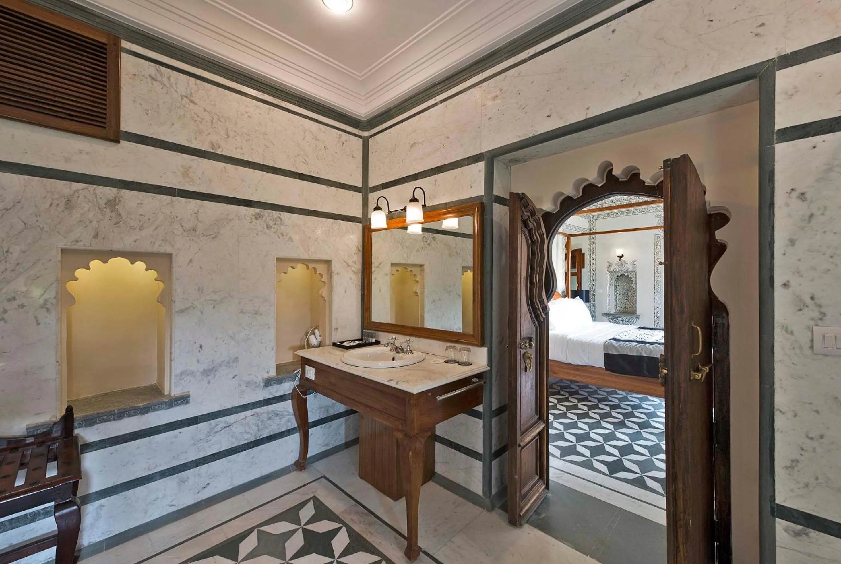 Bathroom in Gogunda Palace